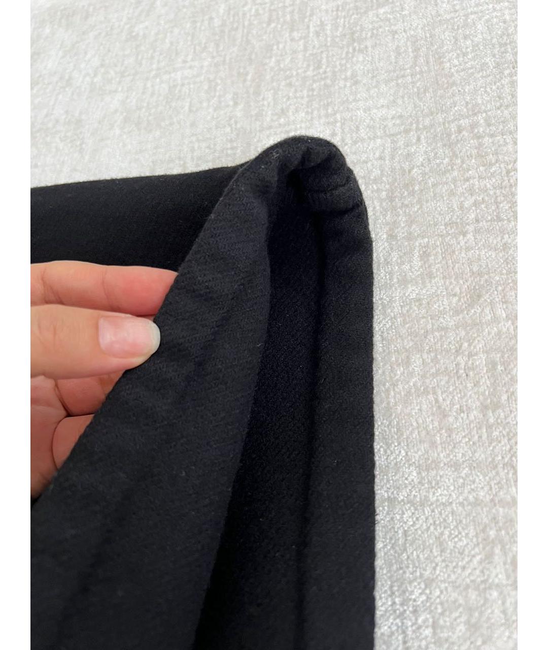 VALENTINO Черное пальто, фото 4
