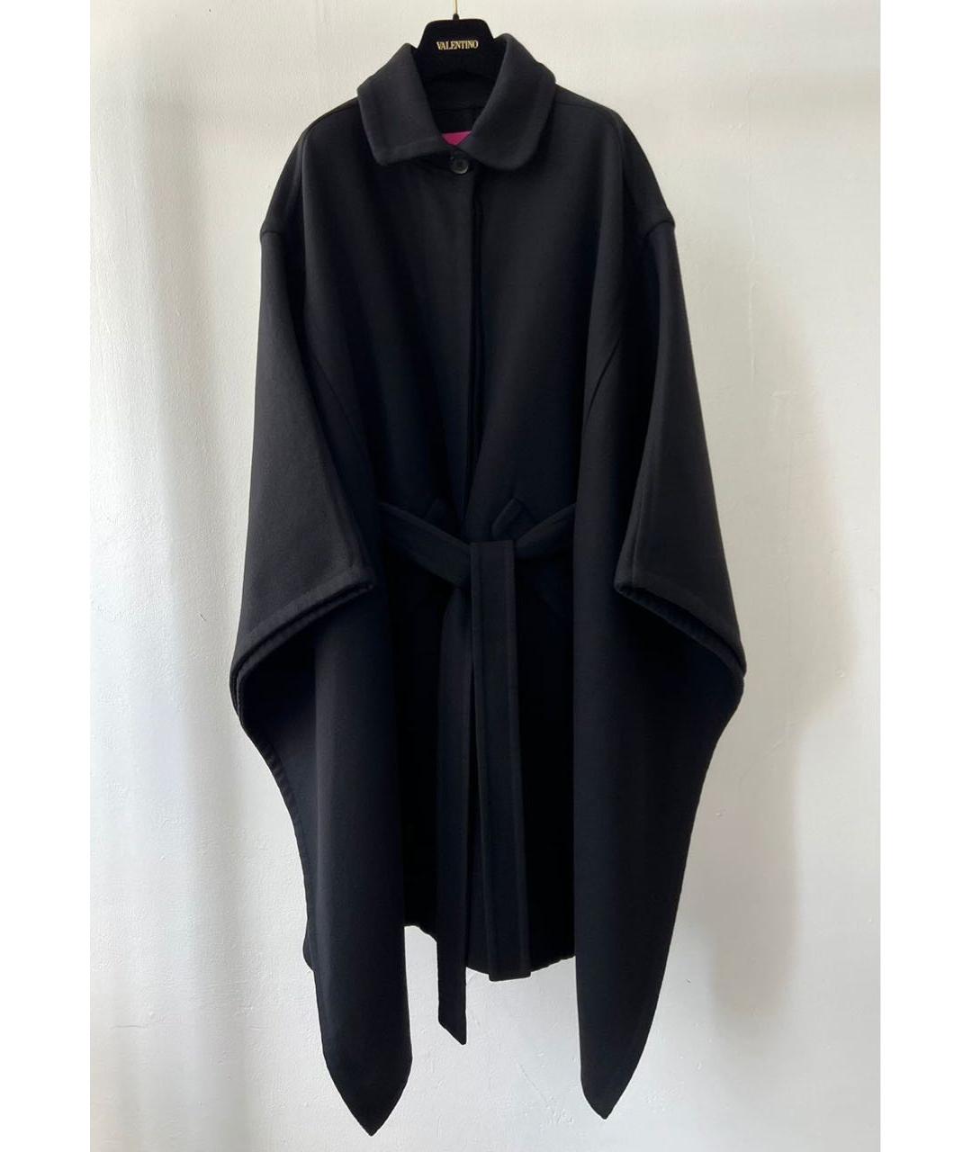 VALENTINO Черное пальто, фото 9