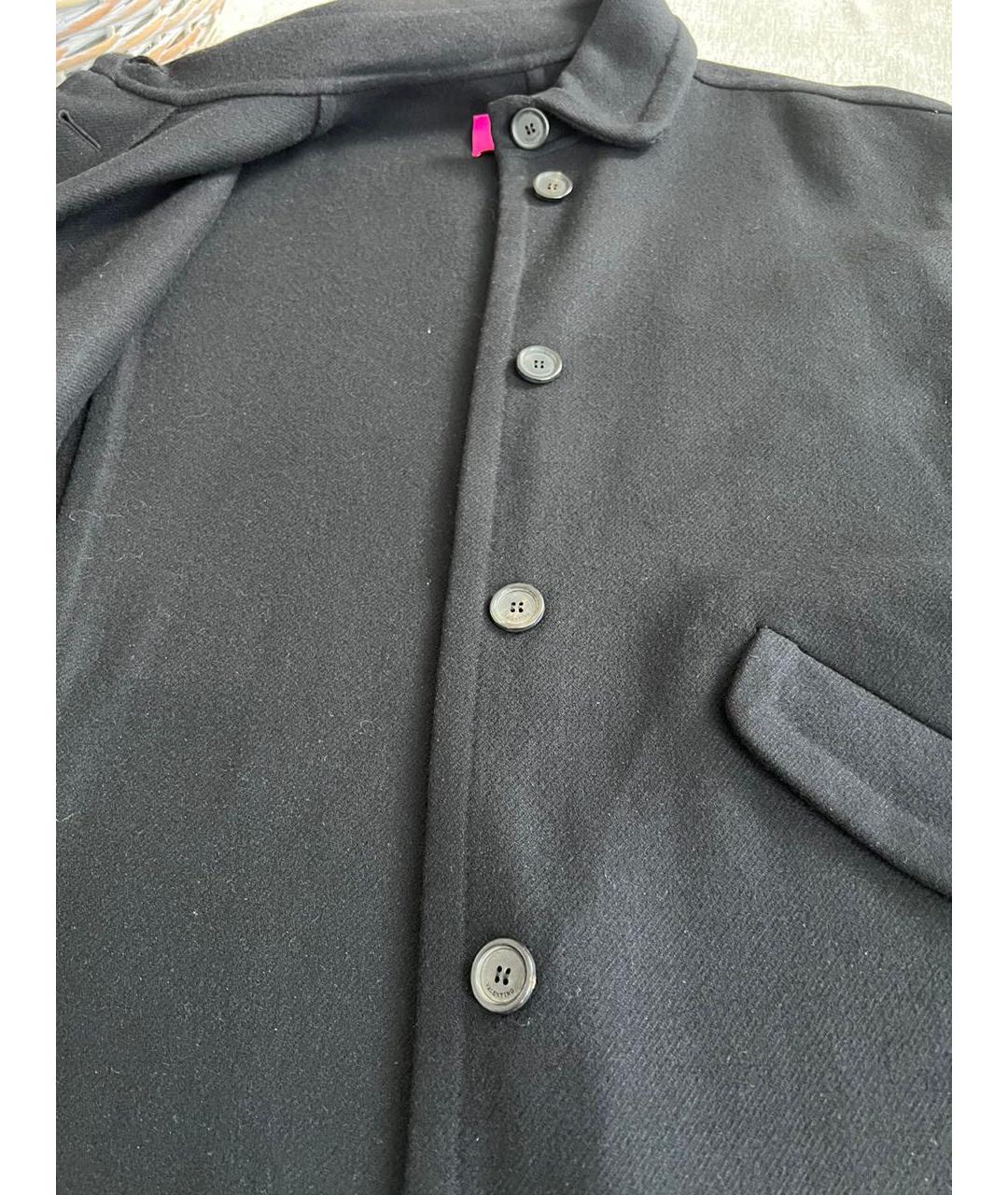 VALENTINO Черное пальто, фото 3