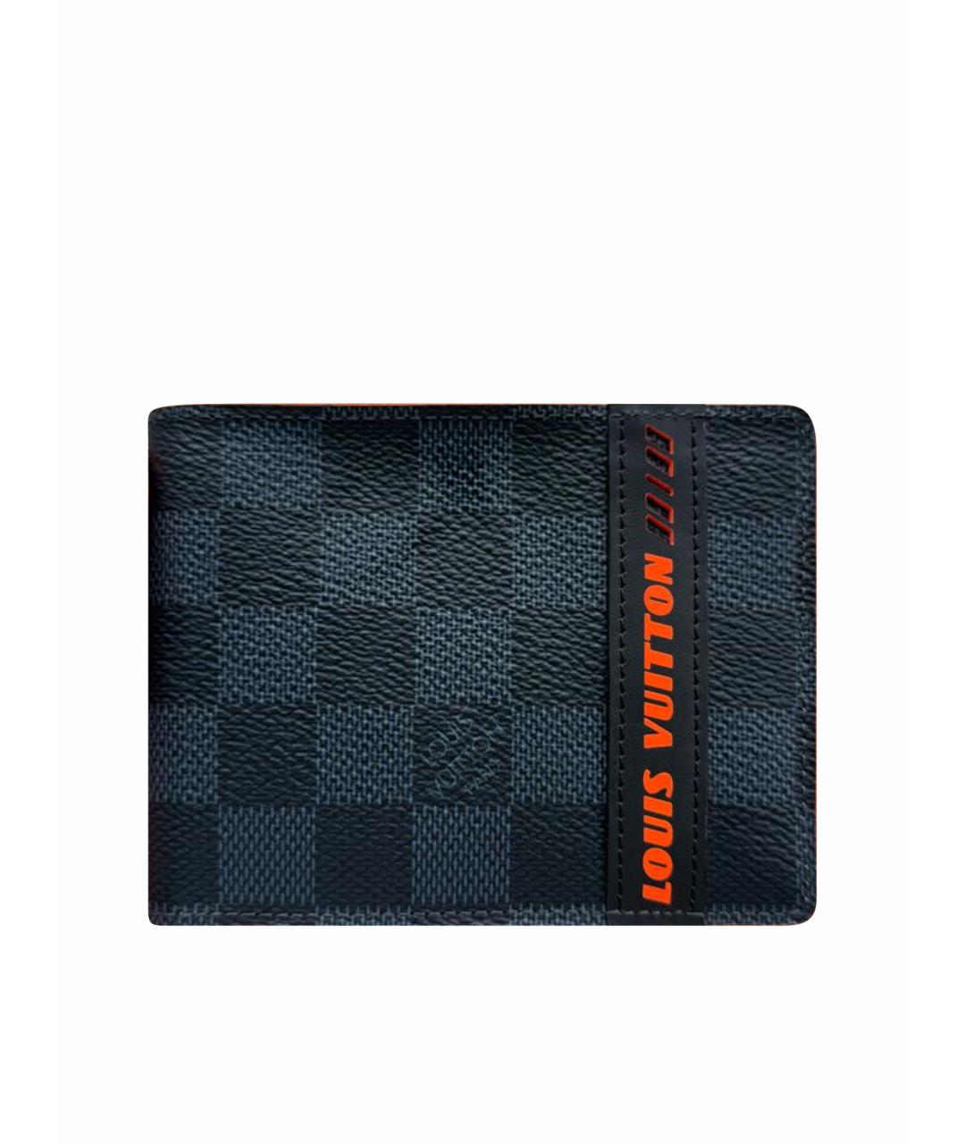 LOUIS VUITTON Черный кошелек, фото 6