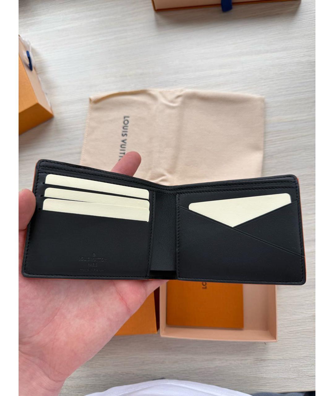 LOUIS VUITTON Черный кошелек, фото 5
