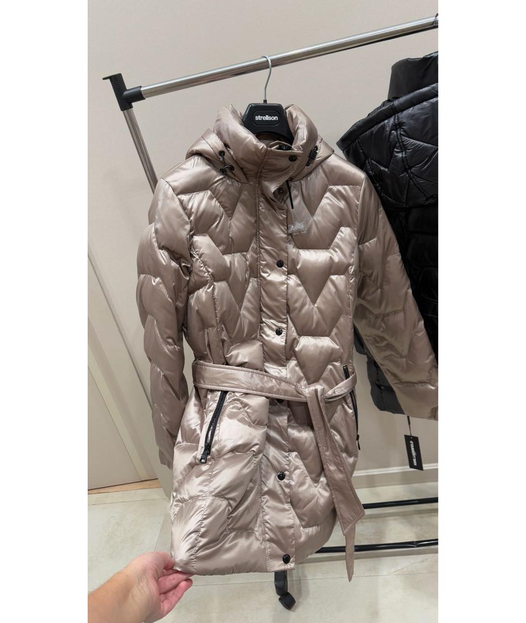 KARL LAGERFELD Серебрянный пуховик, фото 6