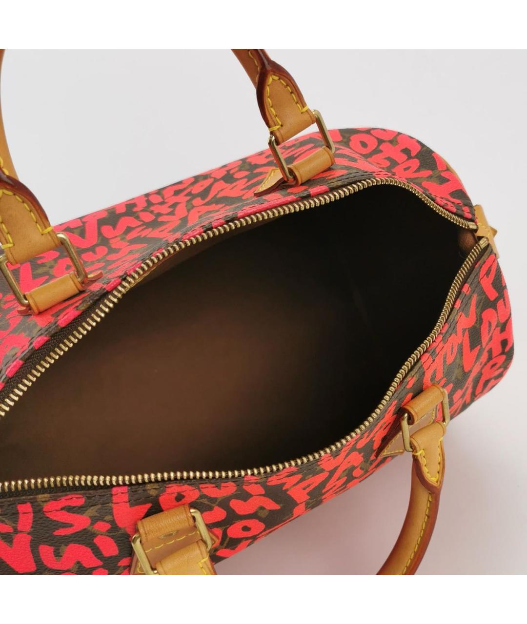 LOUIS VUITTON Фуксия сумка с короткими ручками, фото 6