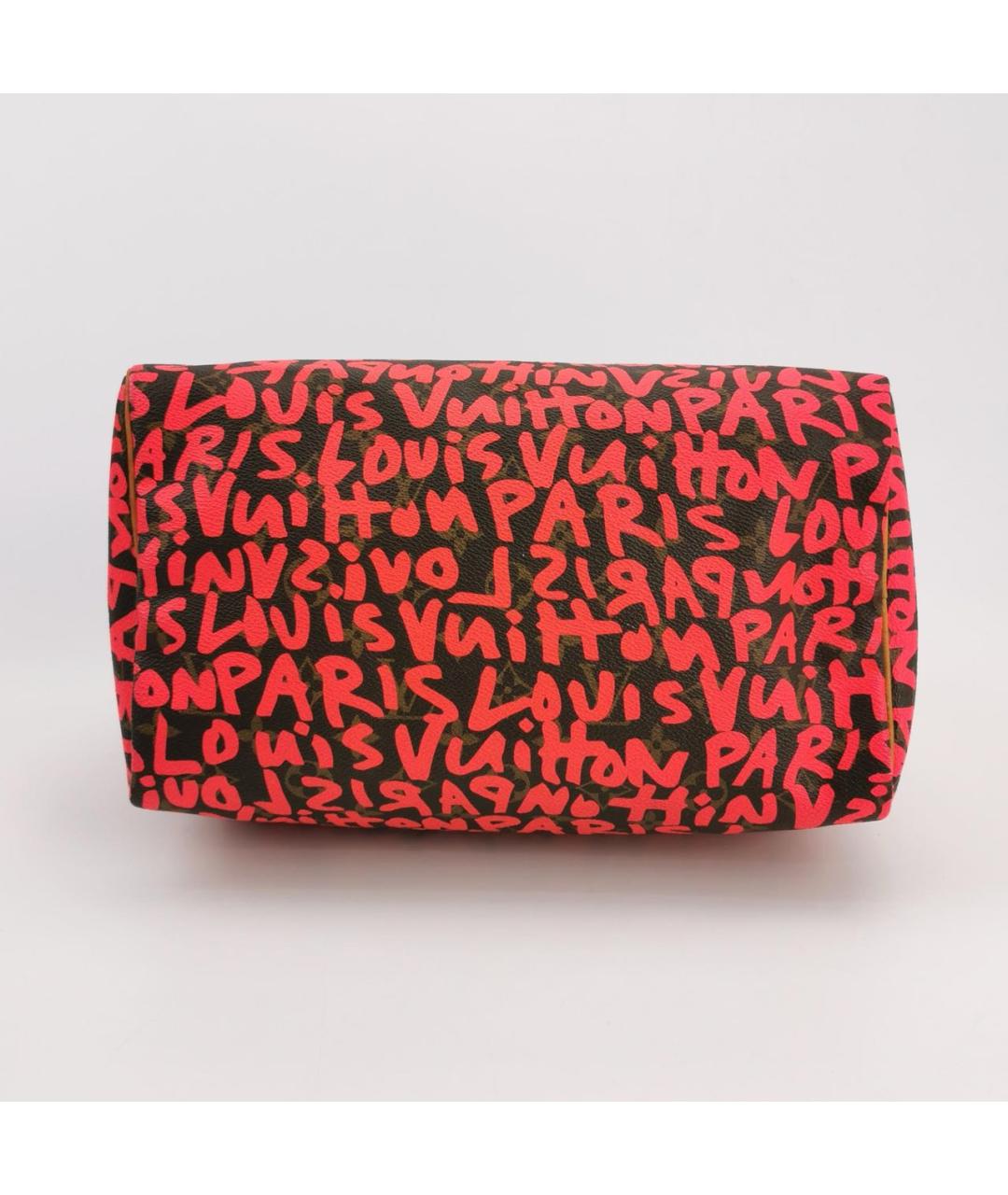 LOUIS VUITTON Фуксия сумка с короткими ручками, фото 5