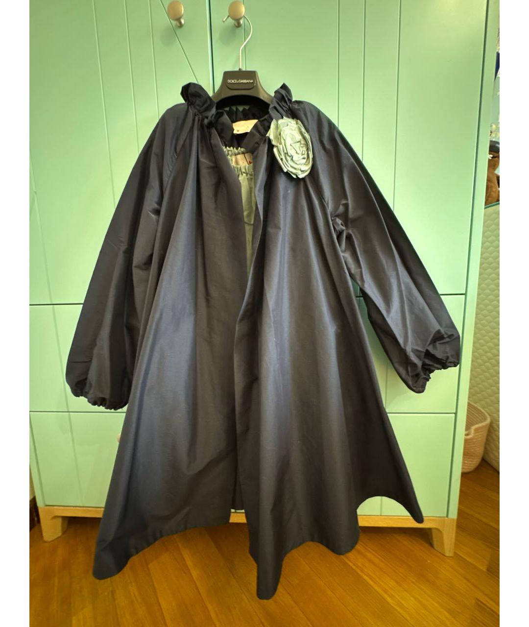 LANVIN Синий льняной комплект, фото 9