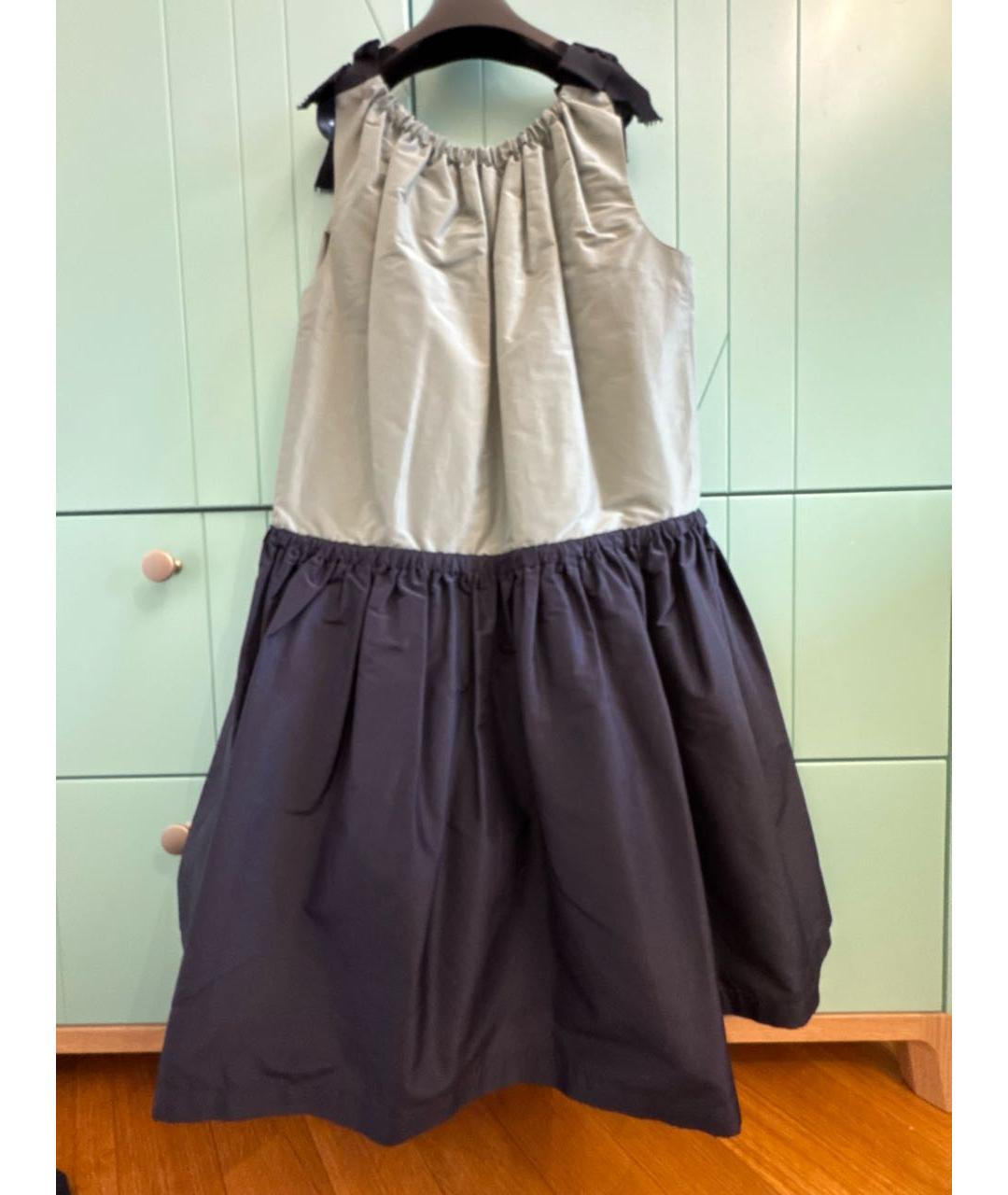 LANVIN Синий льняной комплект, фото 8