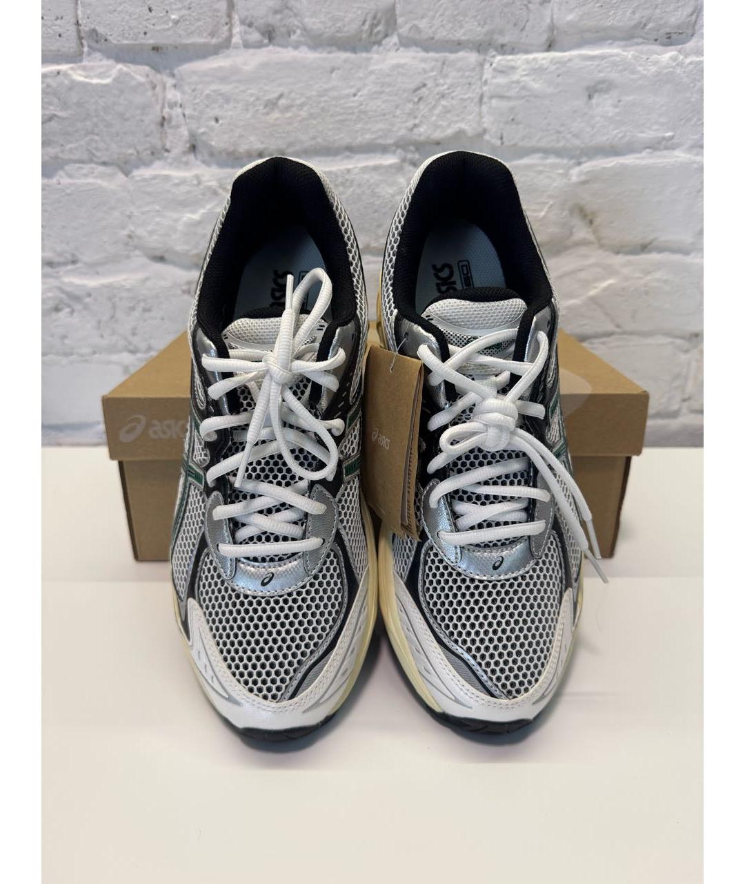 ASICS Зеленые синтетические низкие кроссовки / кеды, фото 4