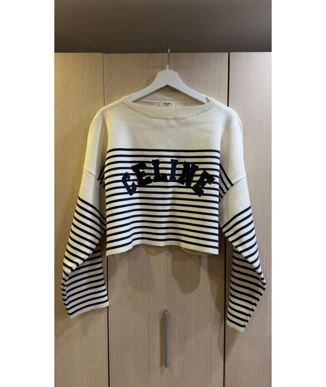 CELINE Хлопковый джемпер / свитер, фото 7