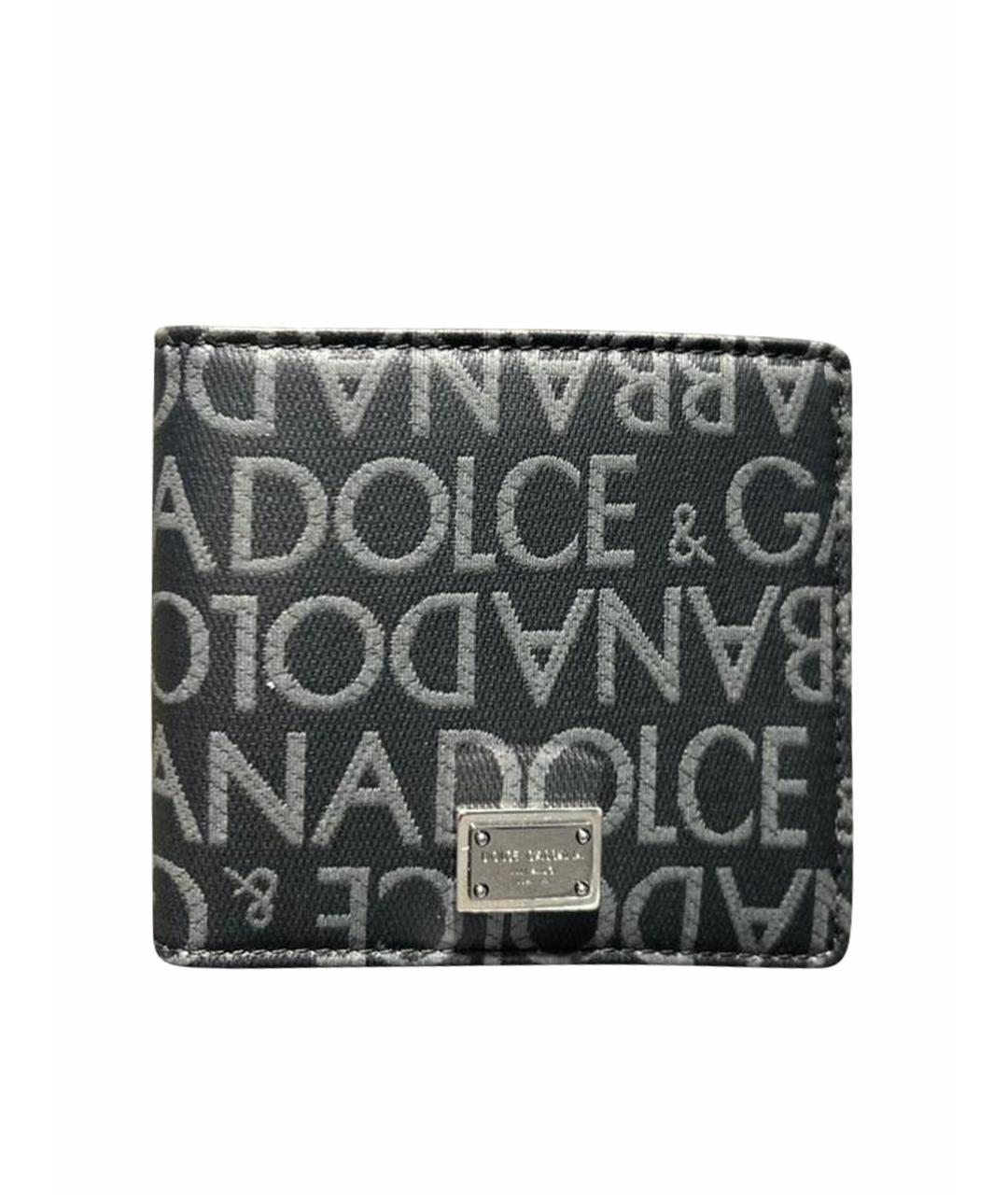 DOLCE&GABBANA Серый кошелек, фото 1
