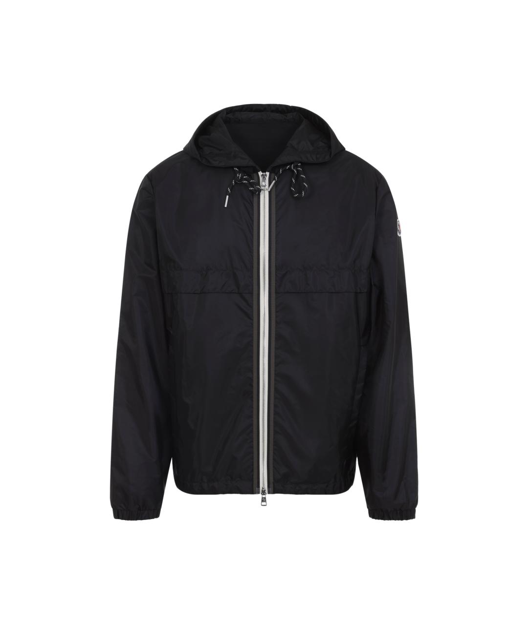 MONCLER Черная полиамидовая куртка, фото 1