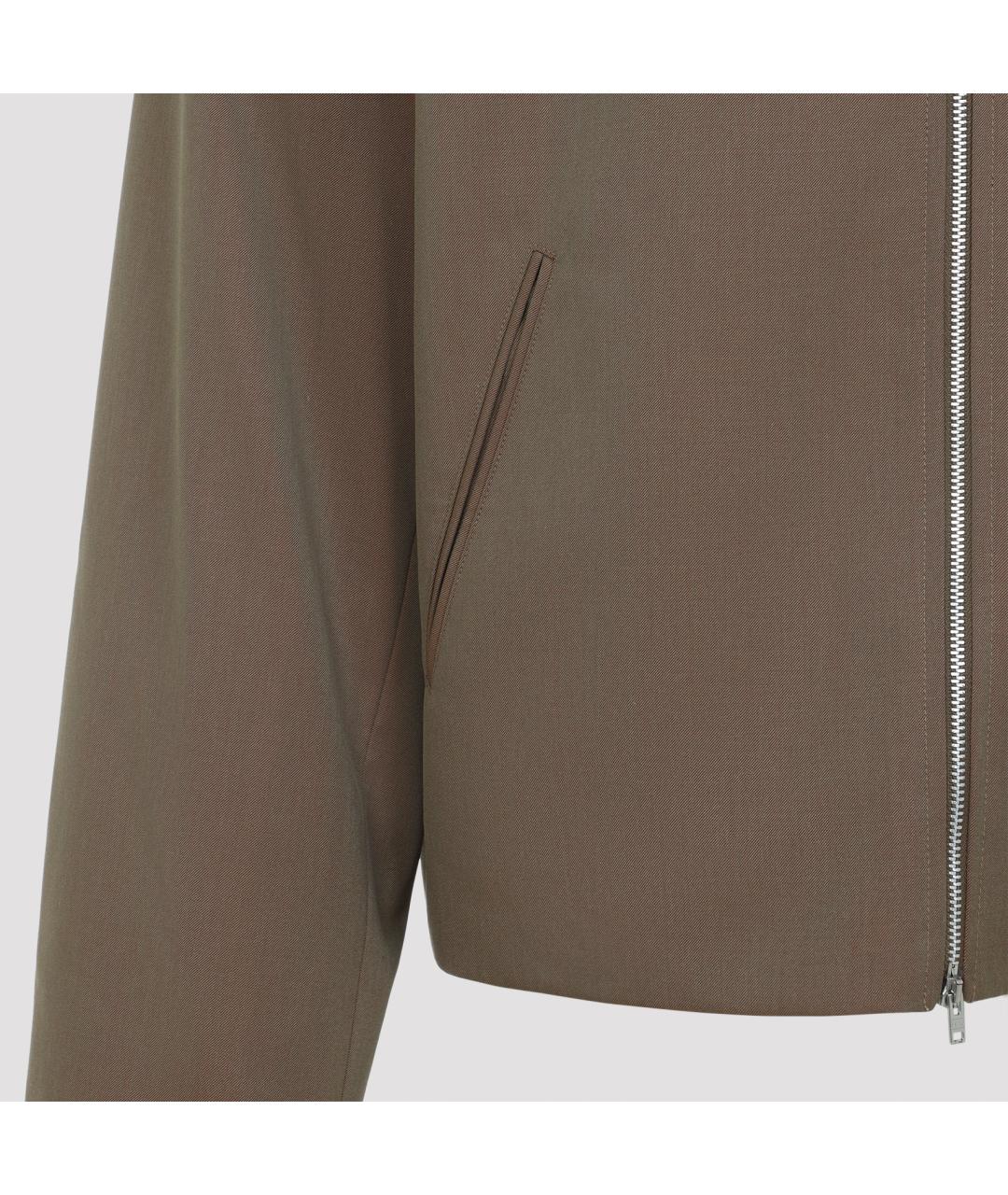 OUR LEGACY Коричневая шерстяная куртка, фото 3