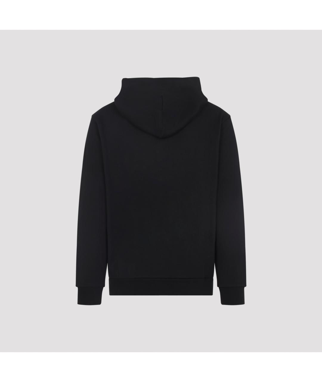 MONCLER Черная хлопковая куртка, фото 2