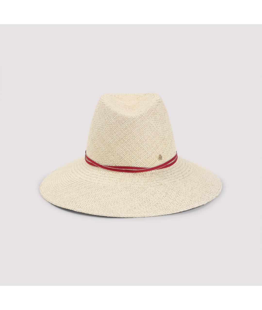 MAISON MICHEL Бежевая шляпа, фото 2