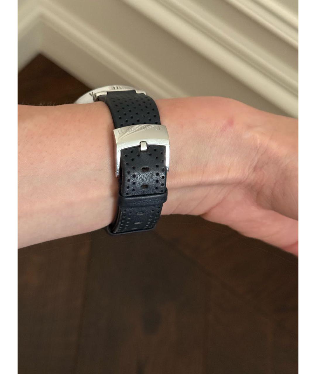 LOUIS VUITTON Черные часы, фото 6