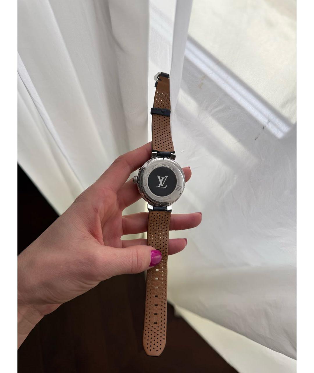 LOUIS VUITTON Черные часы, фото 2