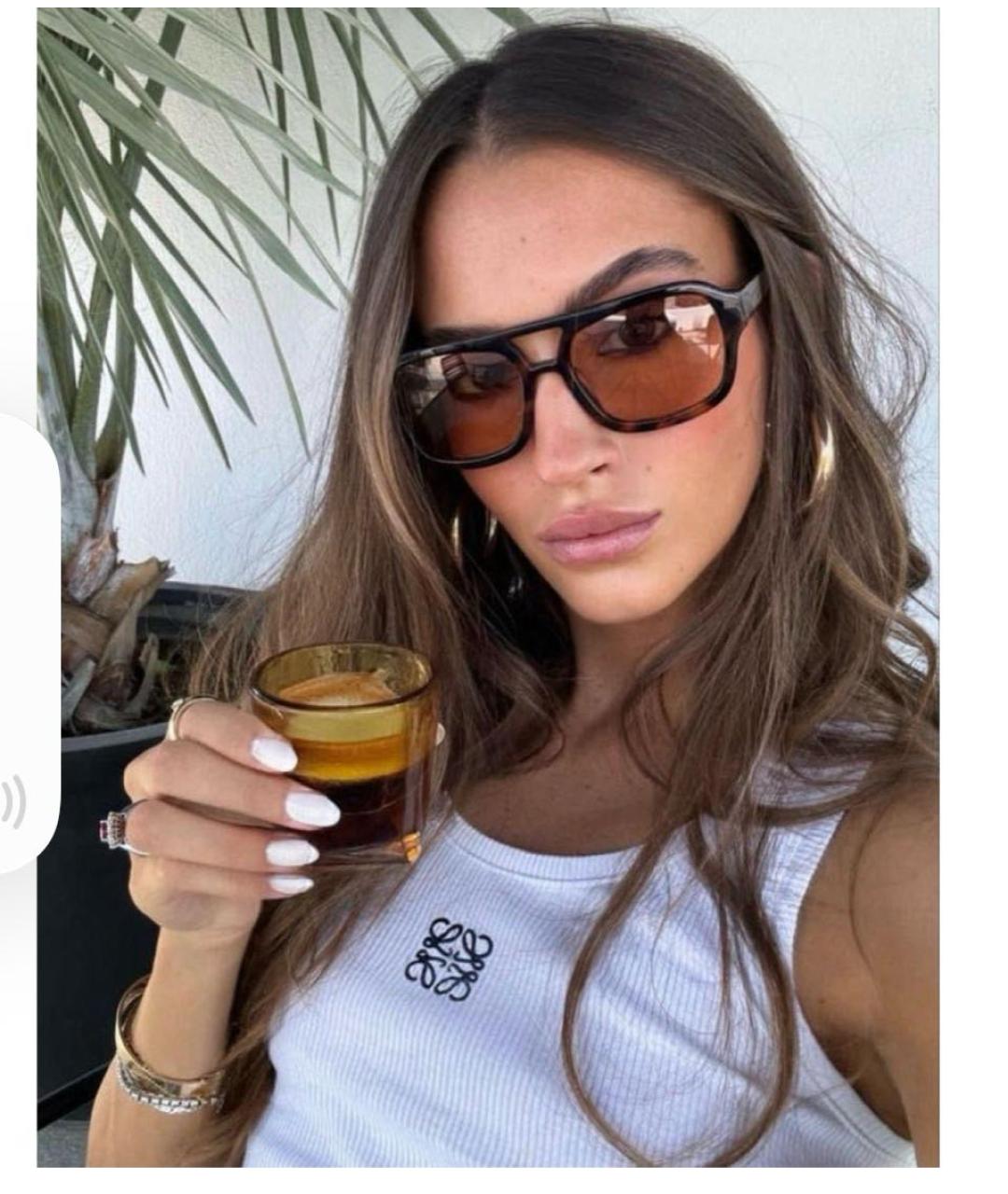 Vehla Коричневые пластиковые солнцезащитные очки, фото 5