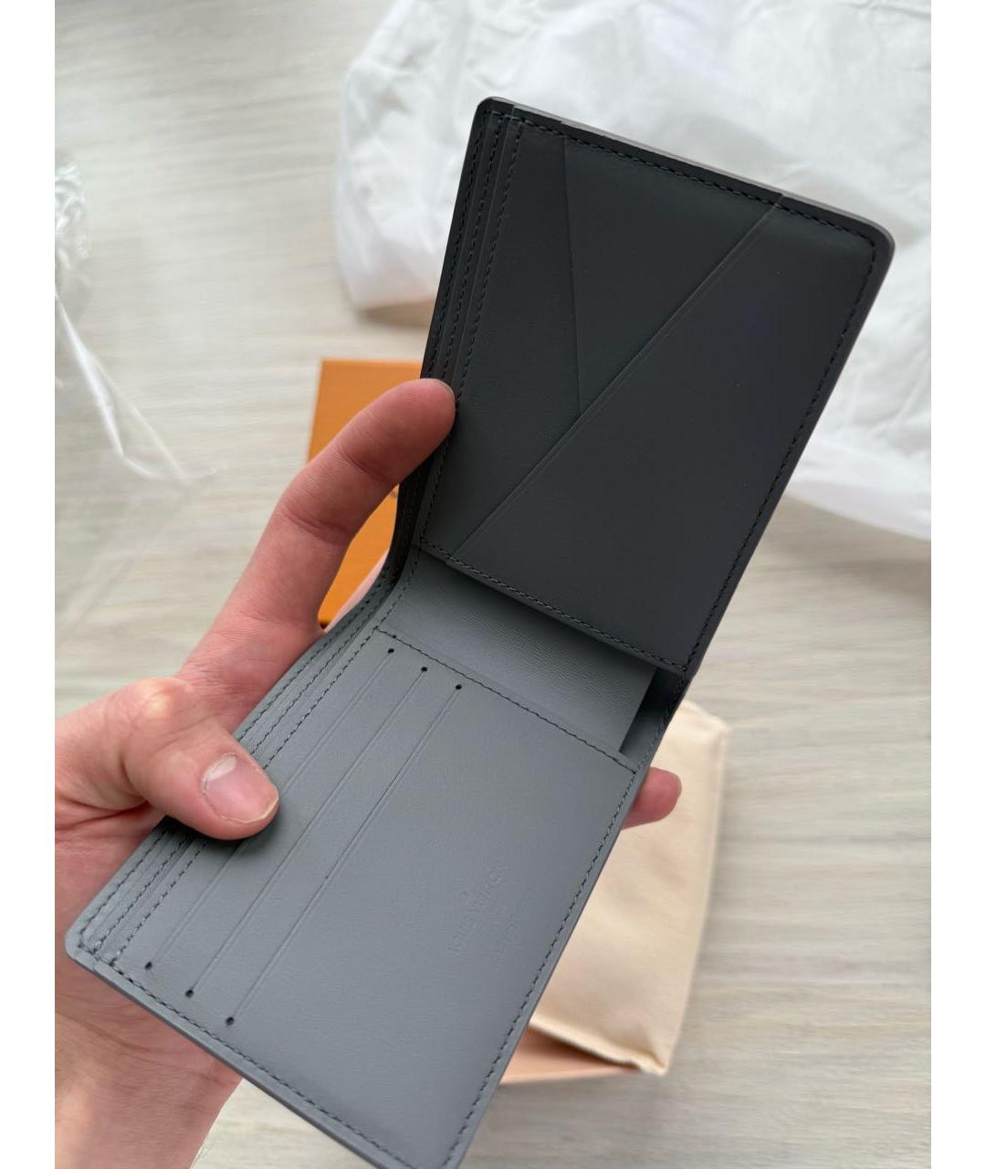 LOUIS VUITTON Серый кошелек, фото 3