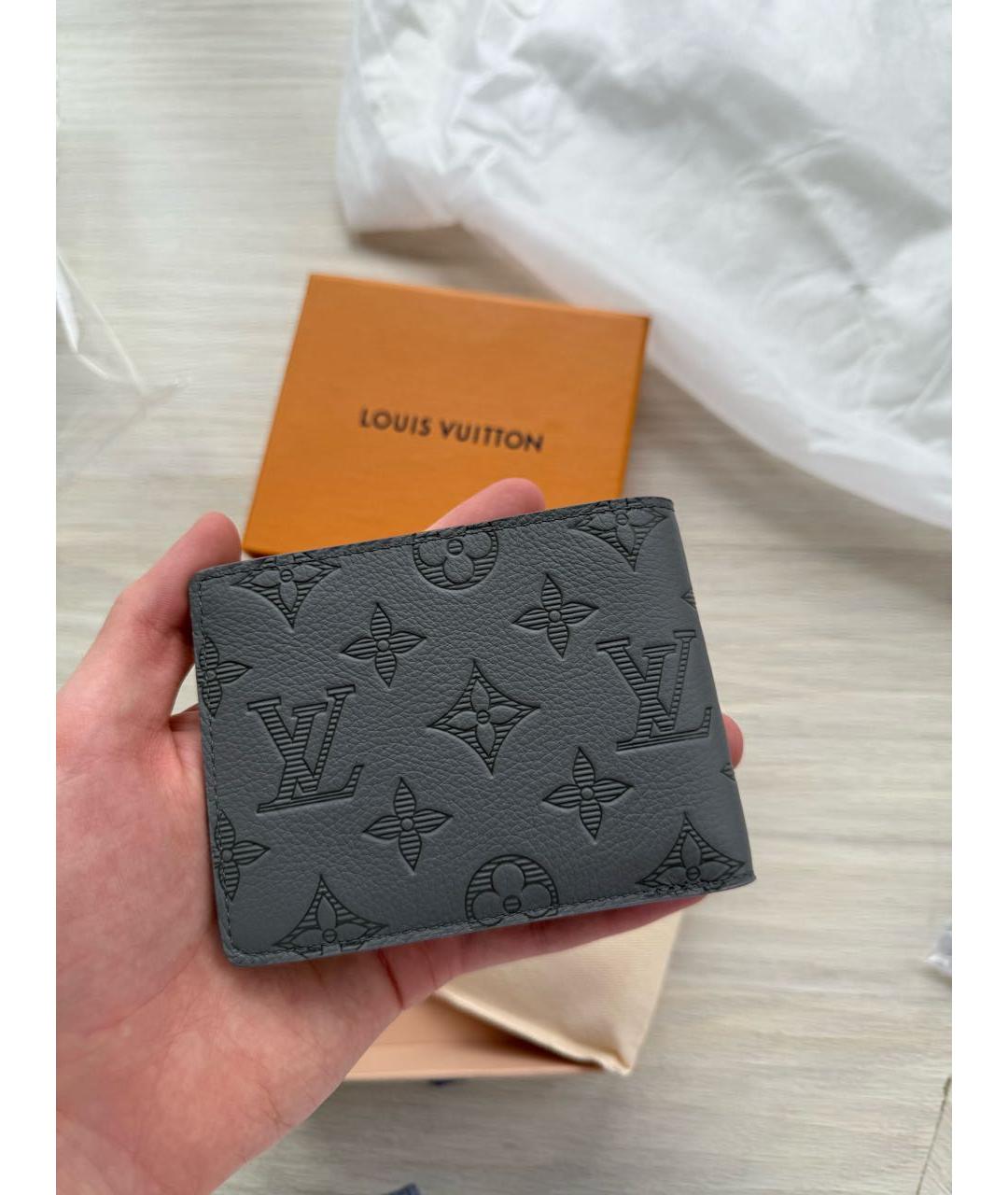 LOUIS VUITTON Серый кошелек, фото 2