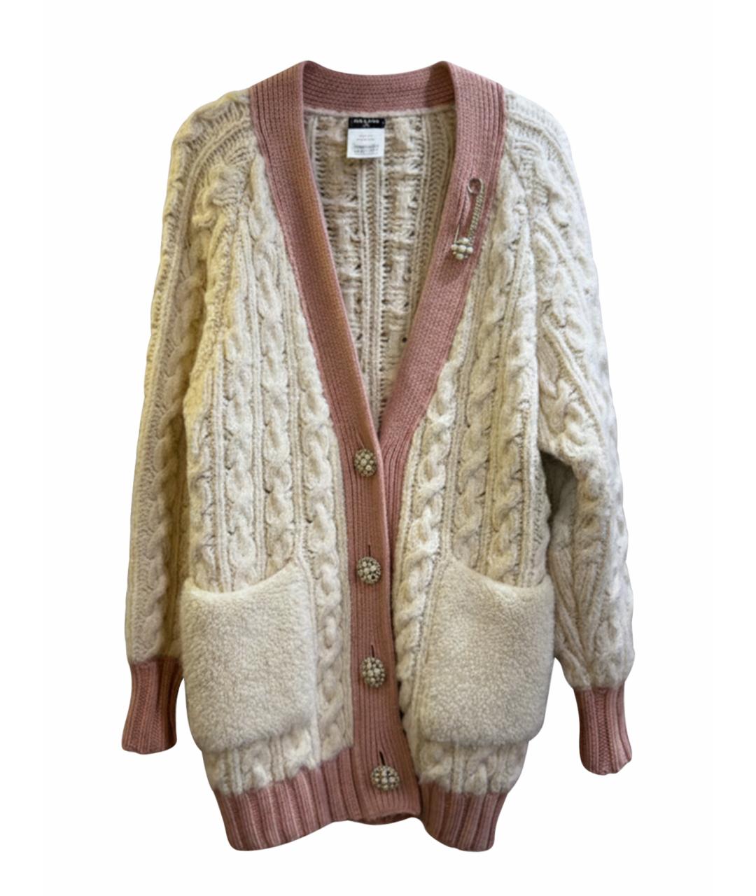 CHANEL Бежевый кашемировый кардиган, фото 1