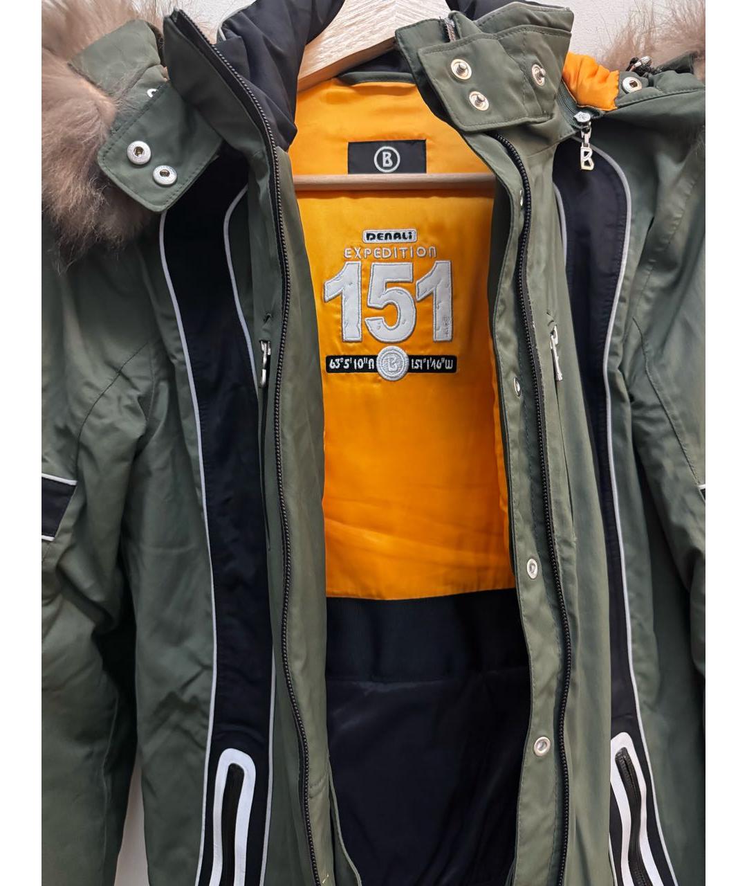 BOGNER Хаки полиамидовая спортивная куртка, фото 5