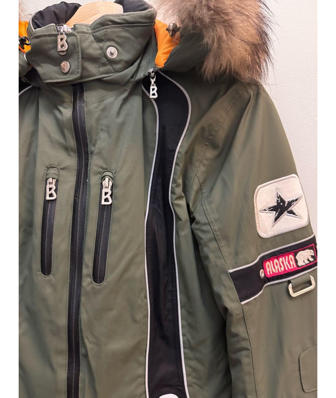 BOGNER Хаки полиамидовая спортивная куртка, фото 3