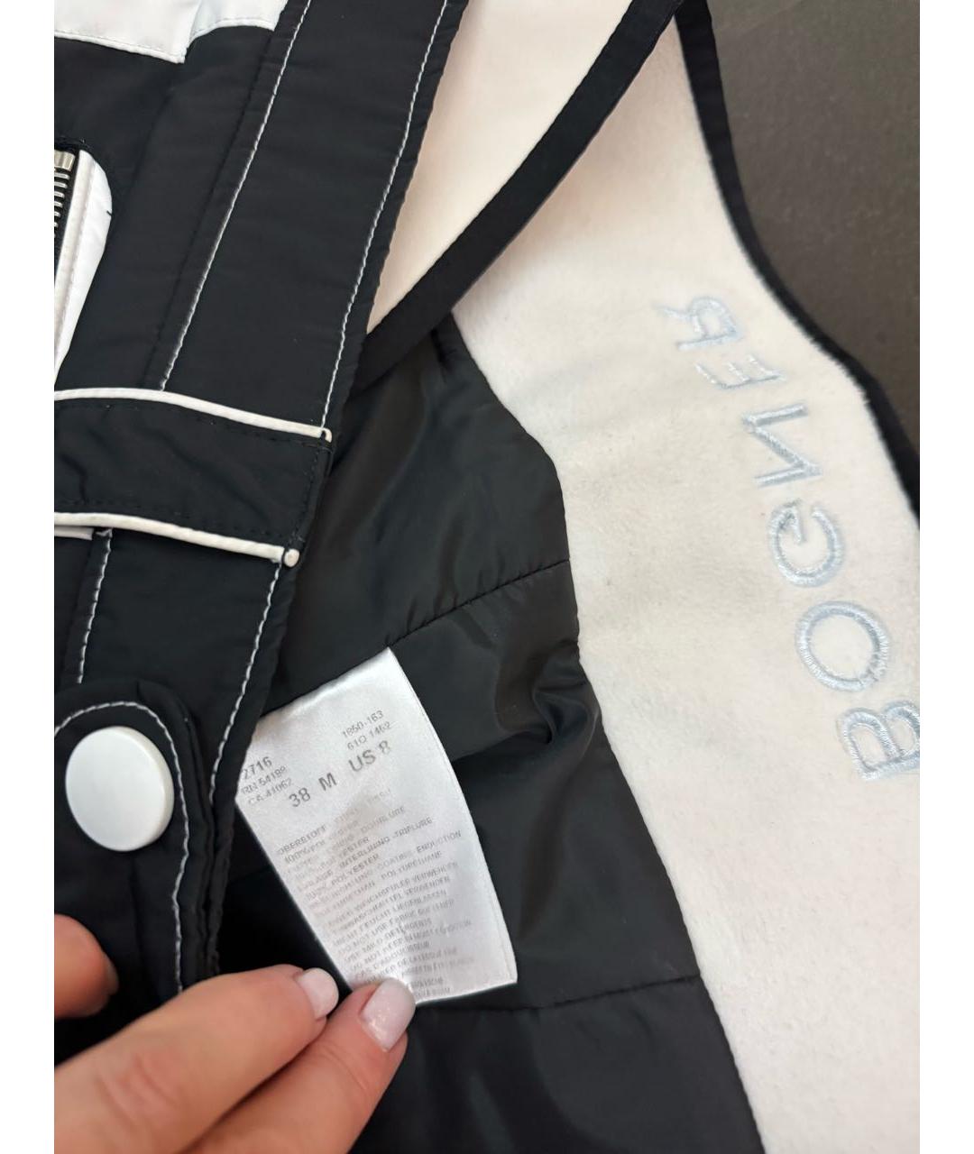 BOGNER Черные полиэстеровые спортивные брюки и шорты, фото 6