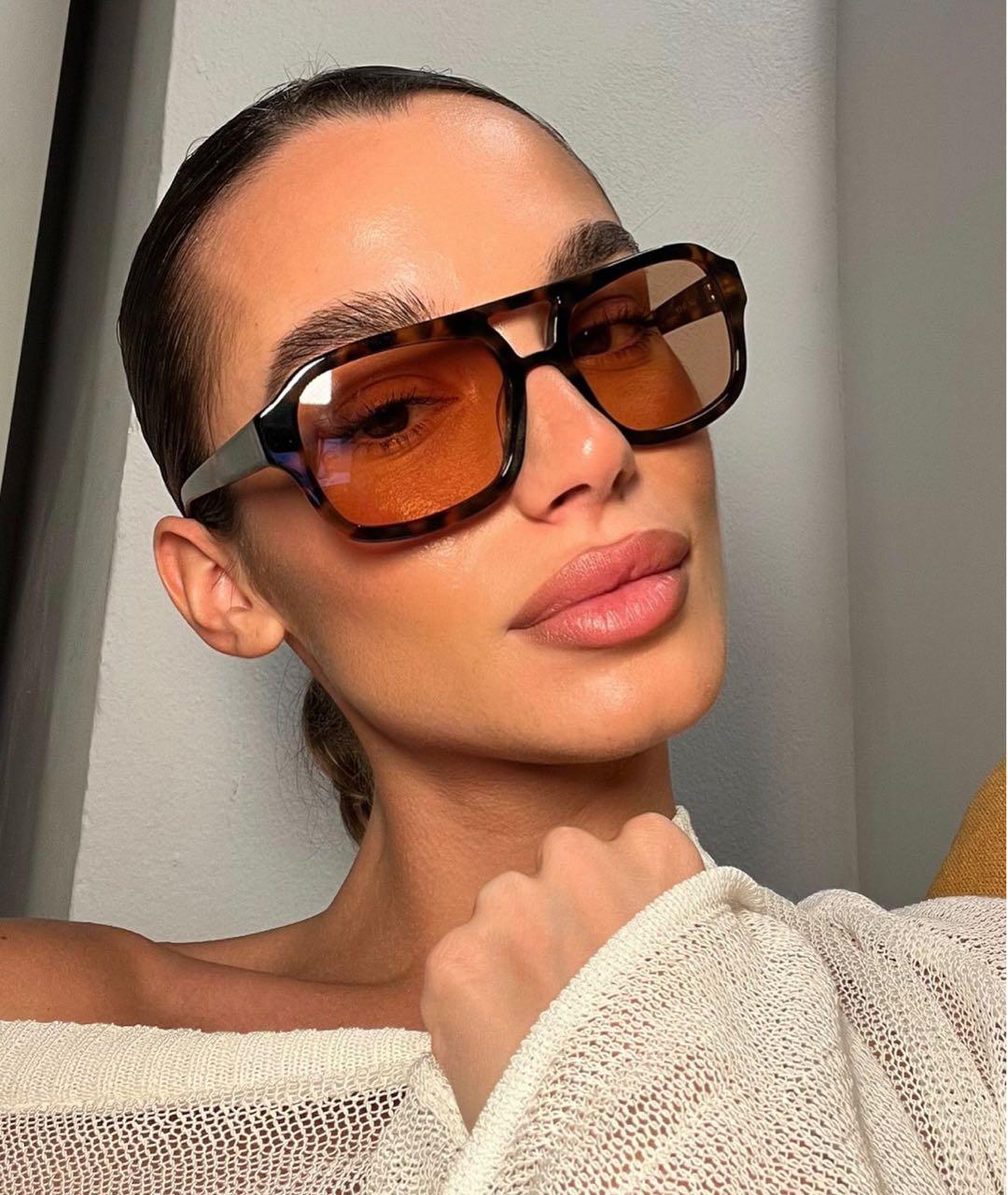 Vehla Коричневые пластиковые солнцезащитные очки, фото 2