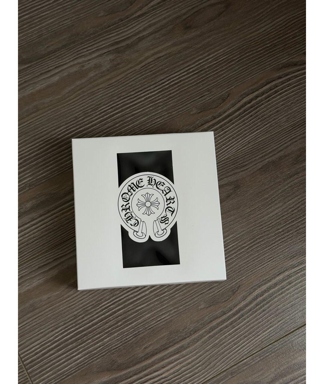 CHROME HEARTS Черные хлопковые леггинсы и велосипедки, фото 3