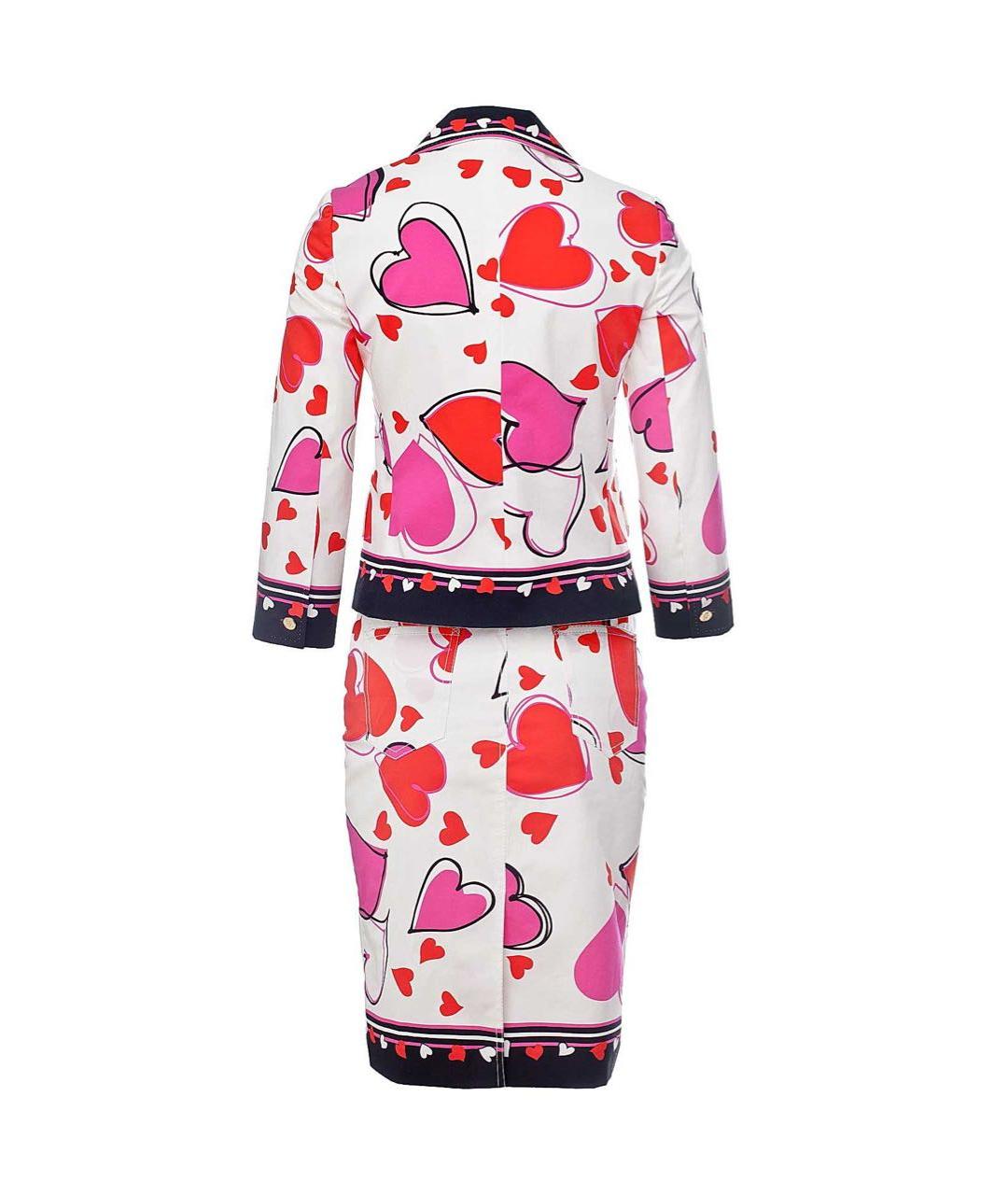 DOLCE&GABBANA Мульти хлопковый костюм с юбками, фото 2