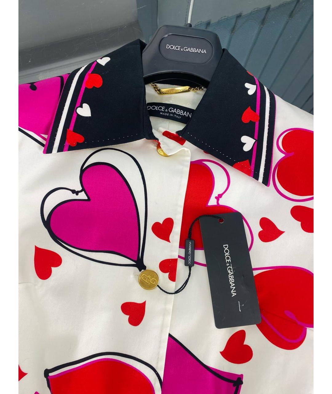 DOLCE&GABBANA Мульти хлопковый костюм с юбками, фото 3