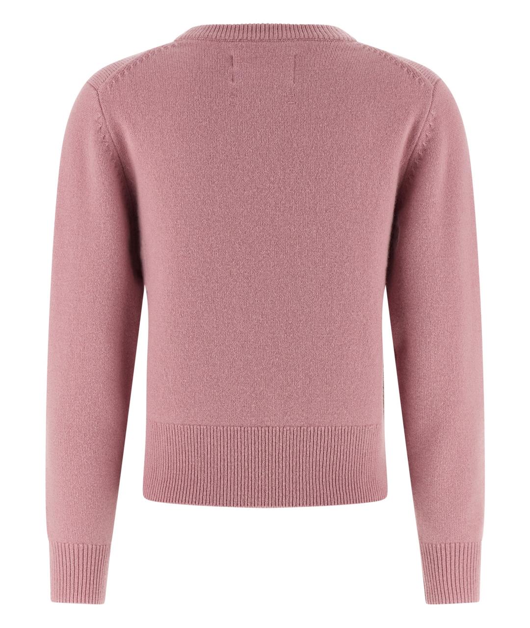 EXTREME CASHMERE Розовый кардиган, фото 2