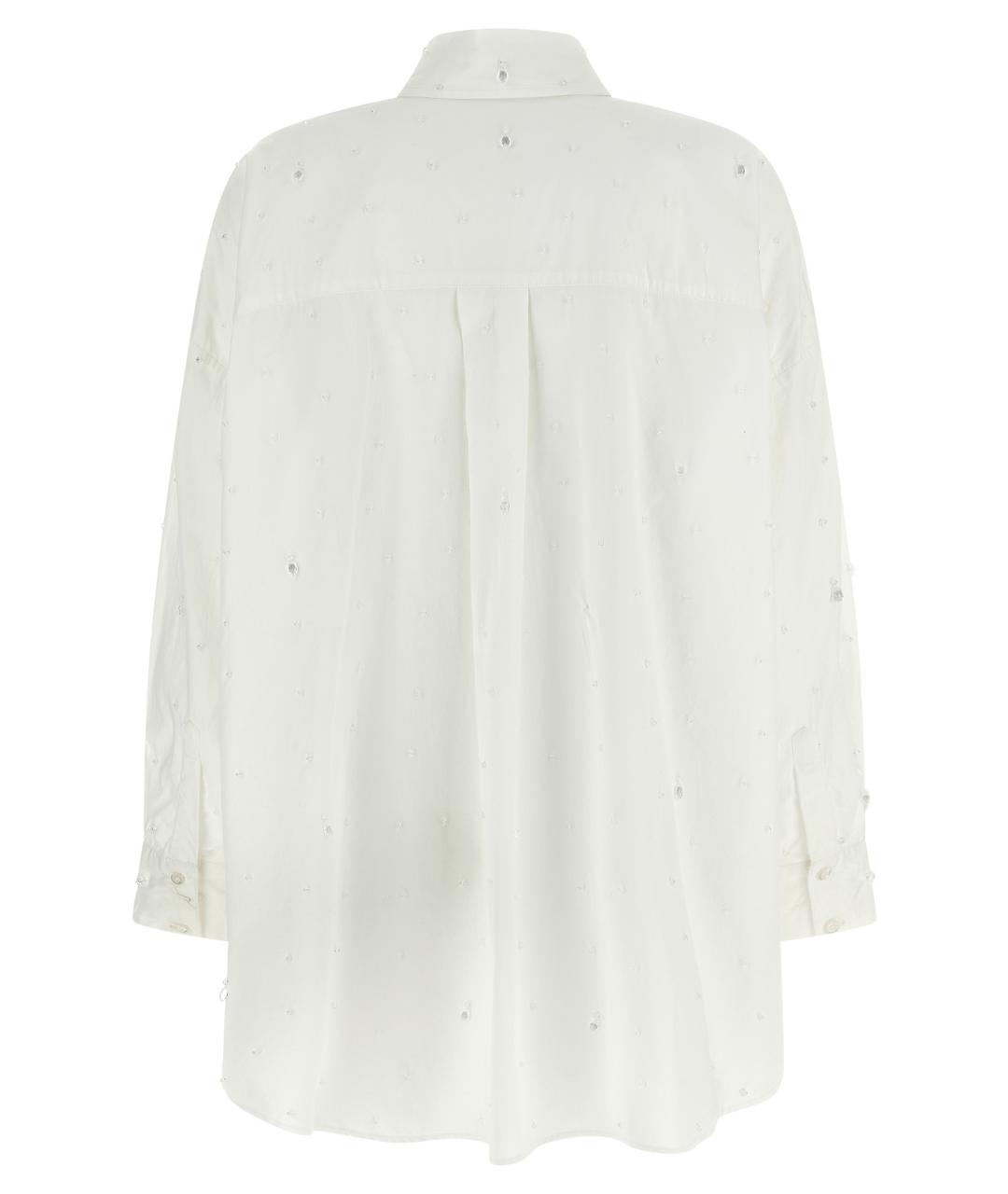 GIUSEPPE DI MORABITO Белая хлопковая рубашка, фото 2