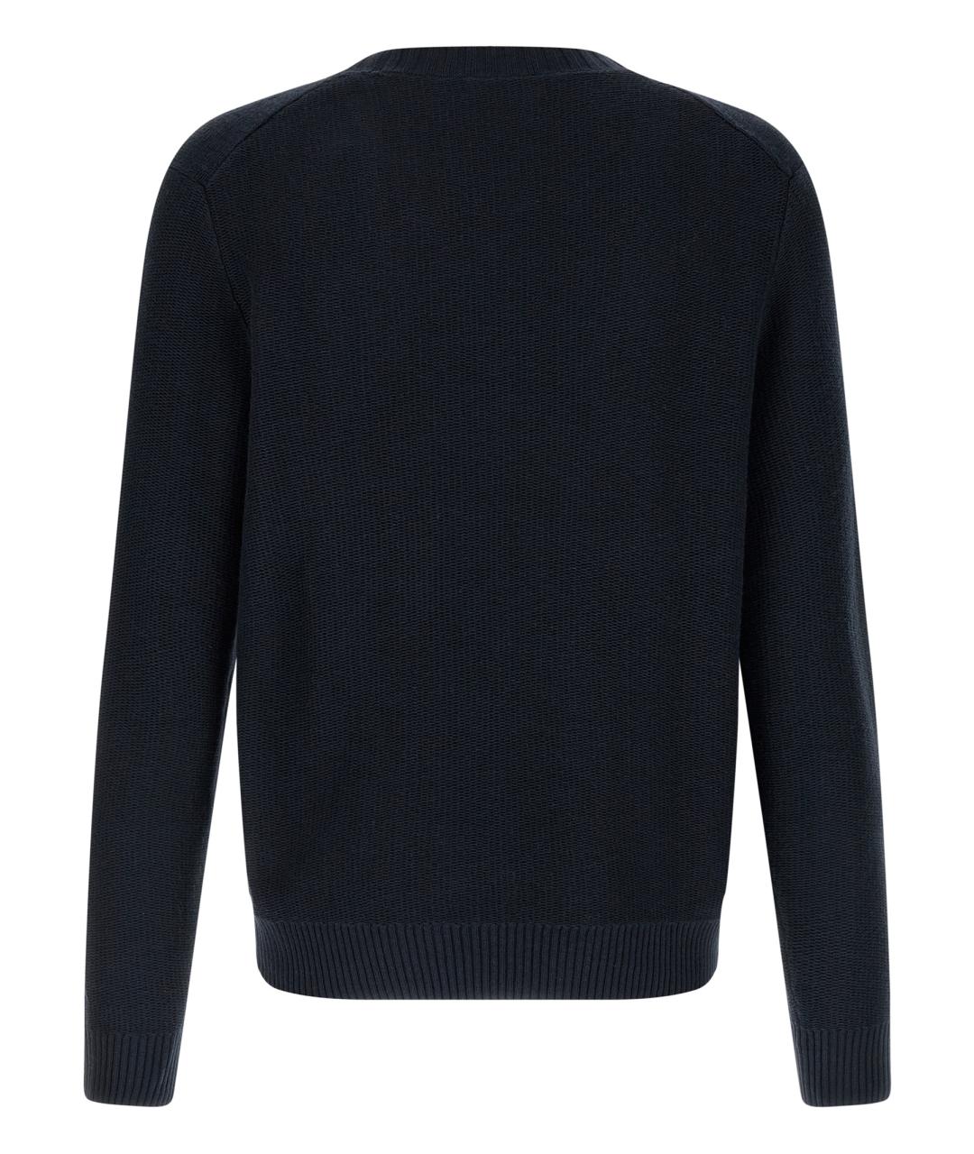 BALLANTYNE Синий хлопковый джемпер / свитер, фото 2