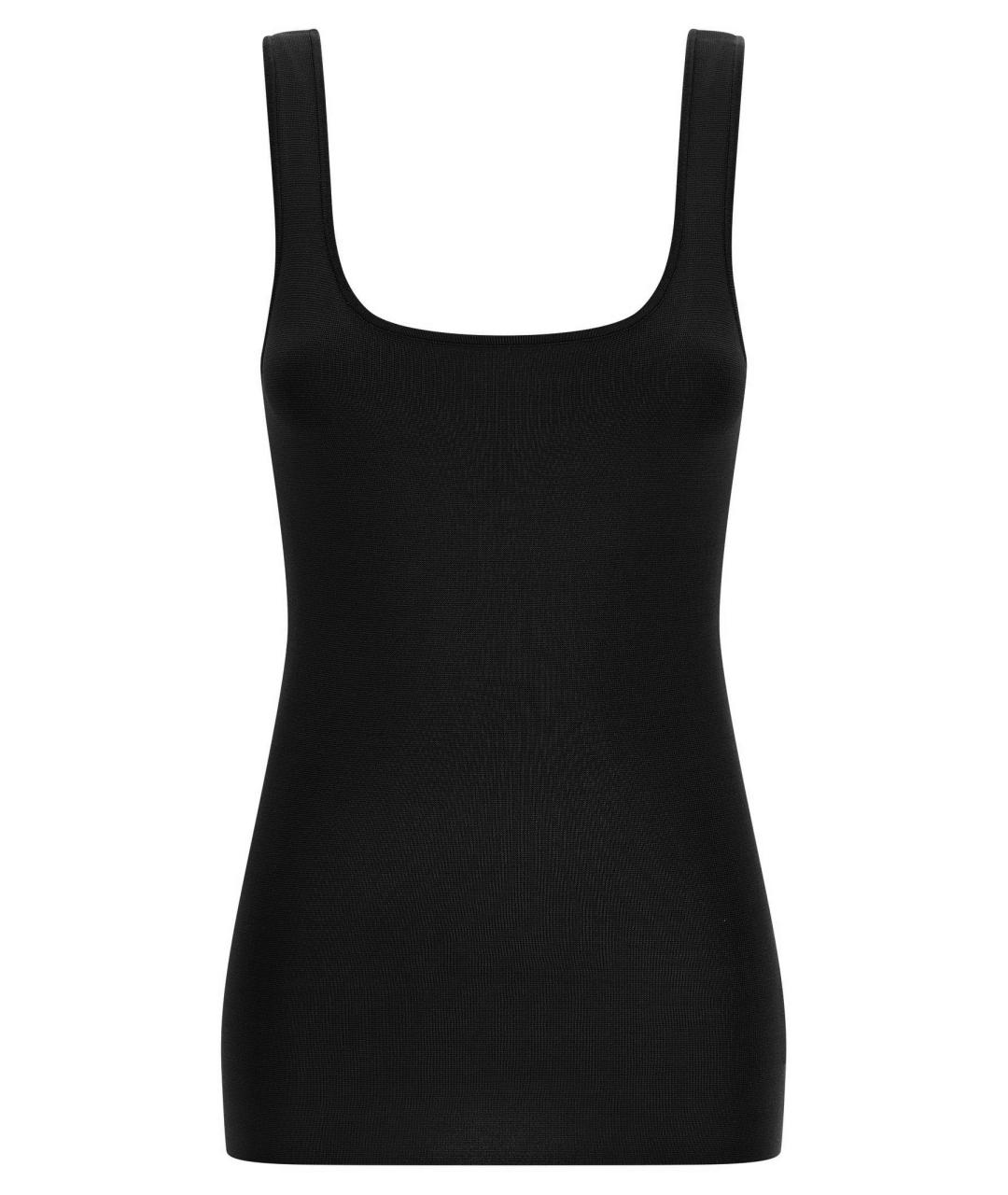 entire studios Черная вискозная майка, фото 1