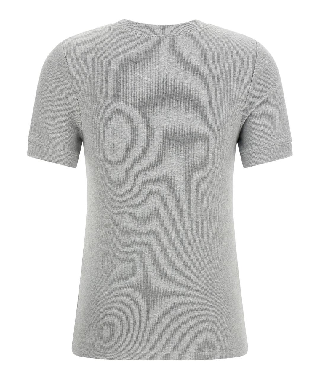 entire studios Серая хлопковая футболка, фото 2