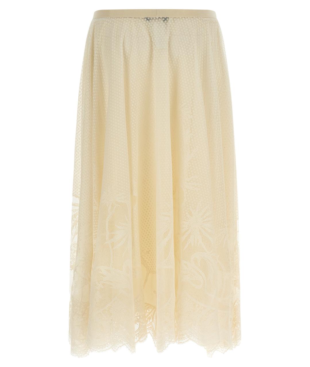 FABIANA FILIPPI Бежевая юбка миди, фото 2