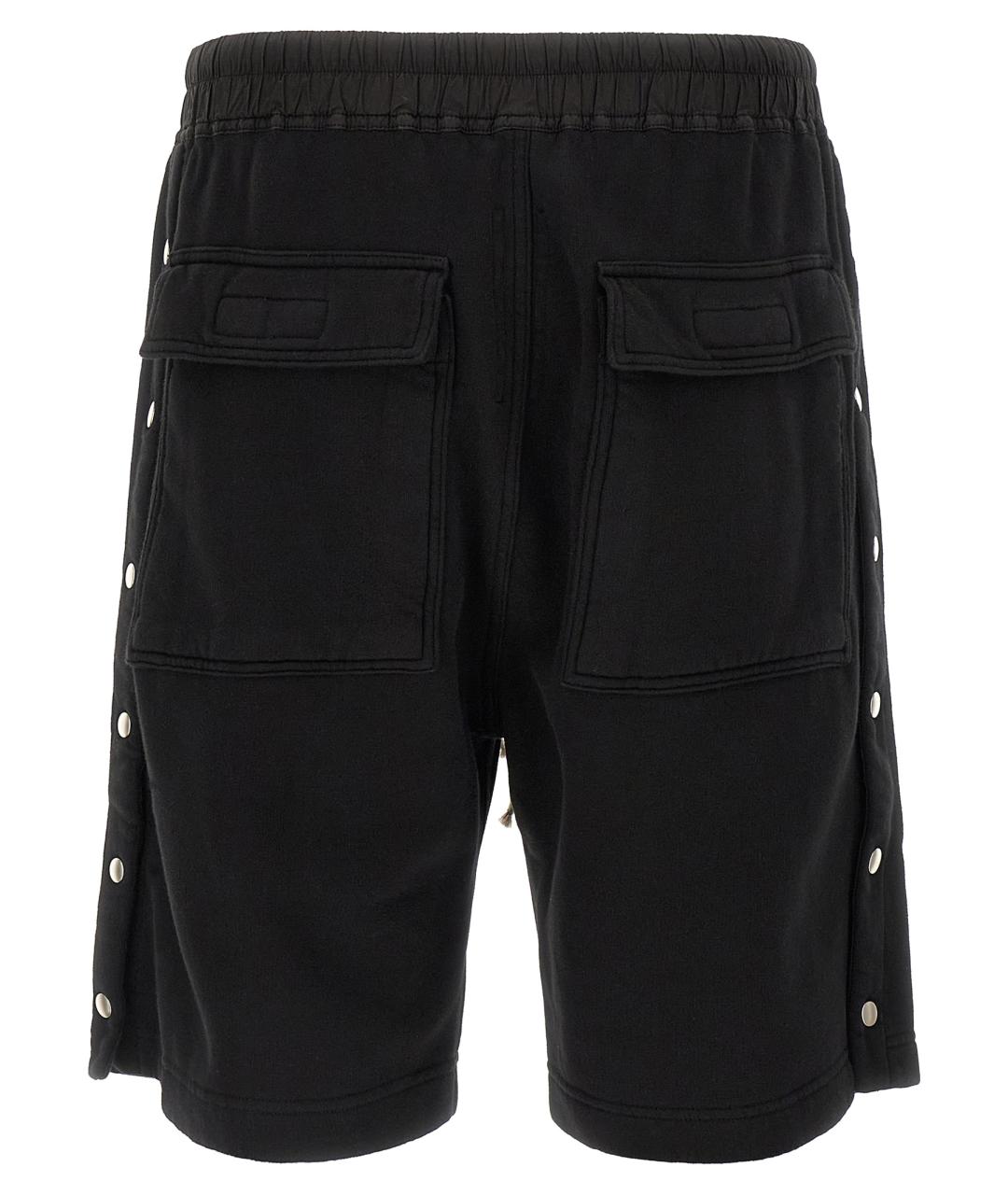 RICK OWENS DRKSHDW Черные хлопковые шорты, фото 2