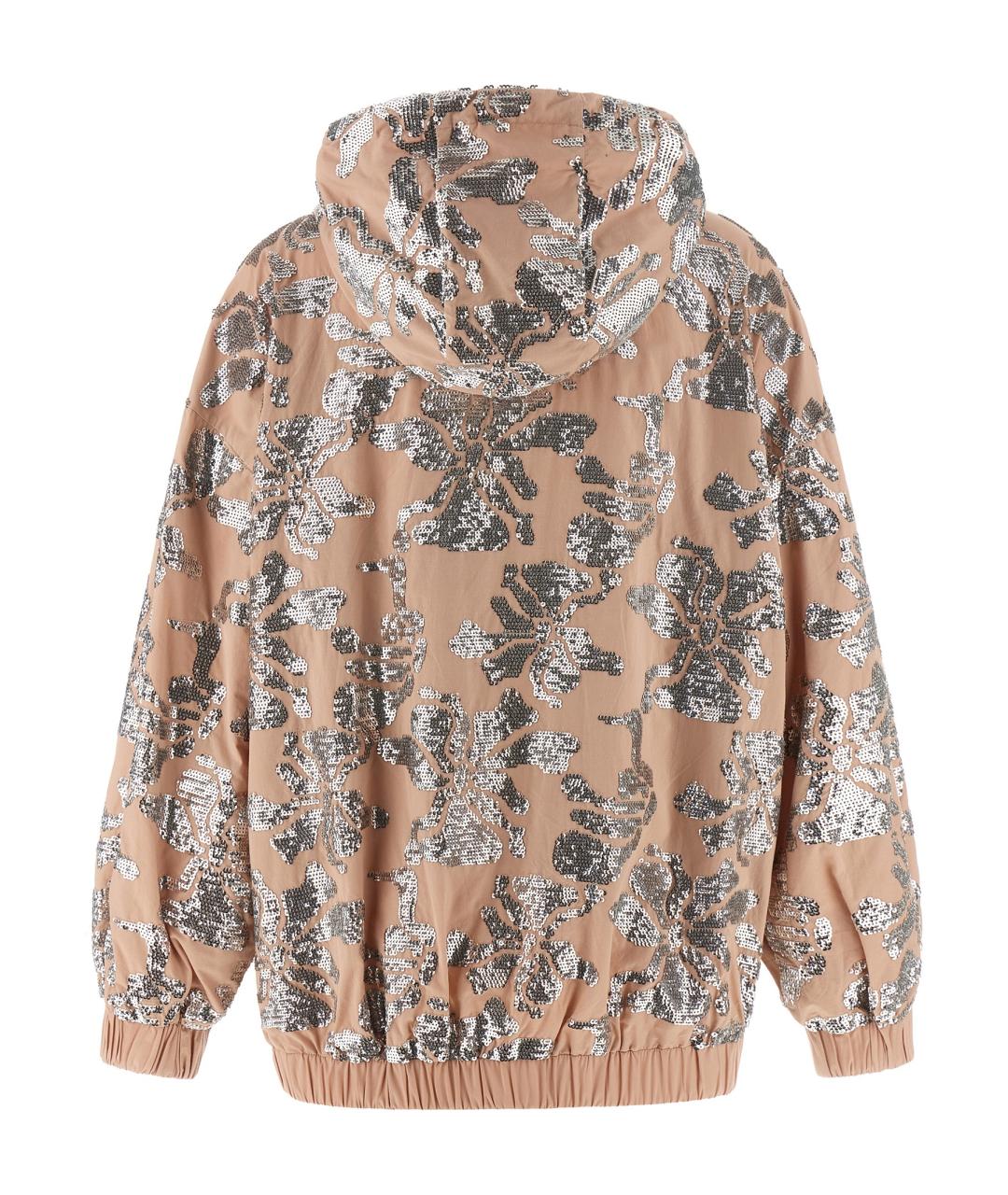 PINKO Розовая хлопковая куртка, фото 2