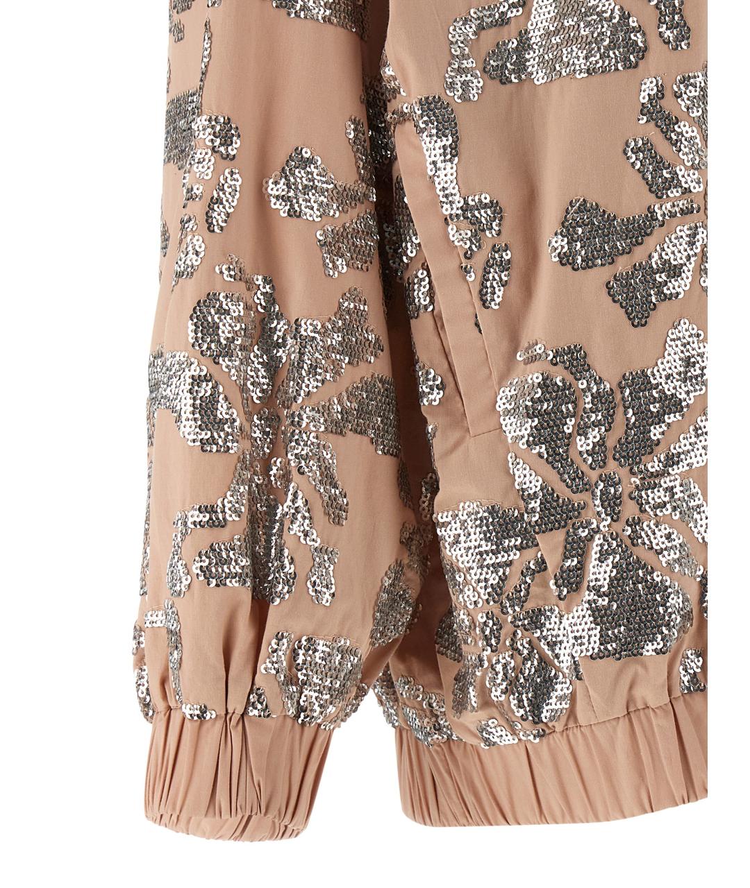 PINKO Розовая хлопковая куртка, фото 4