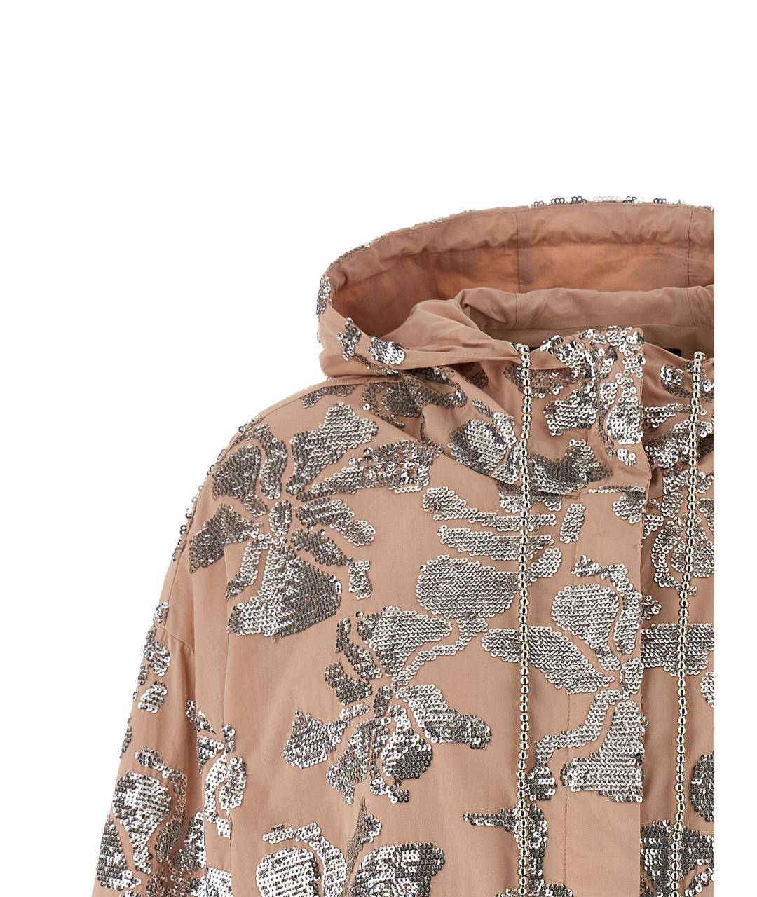 PINKO Розовая хлопковая куртка, фото 3