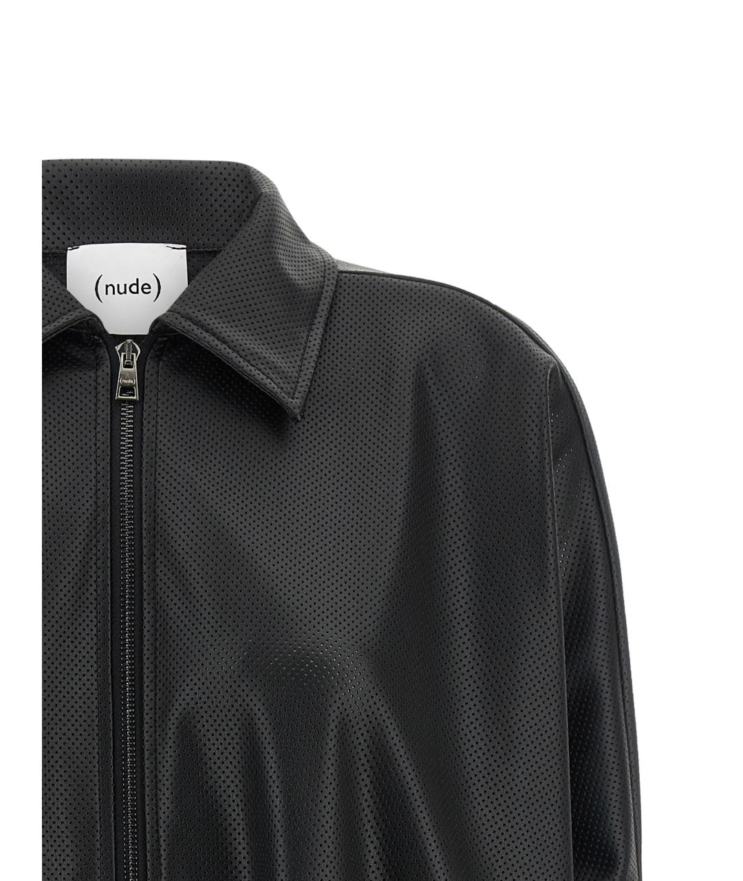 NUDE Черная куртка, фото 3