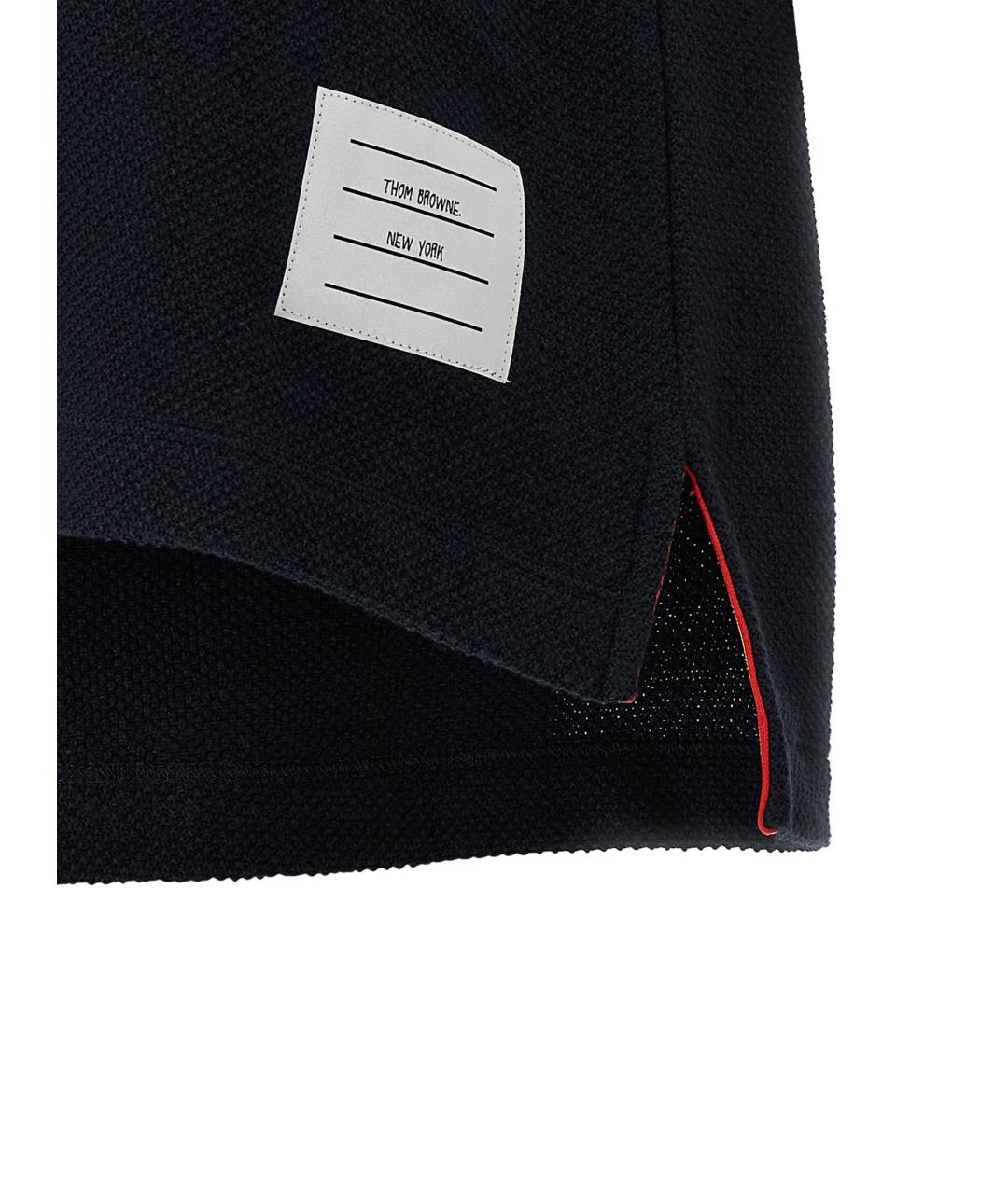 THOM BROWNE Синее хлопковое платье, фото 4