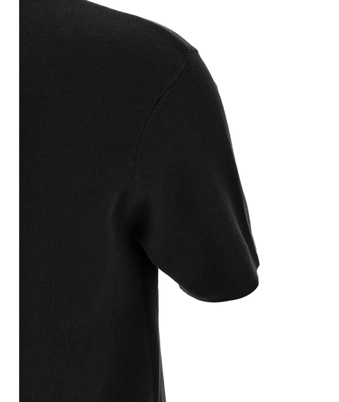 entire studios Черная хлопковая футболка, фото 4