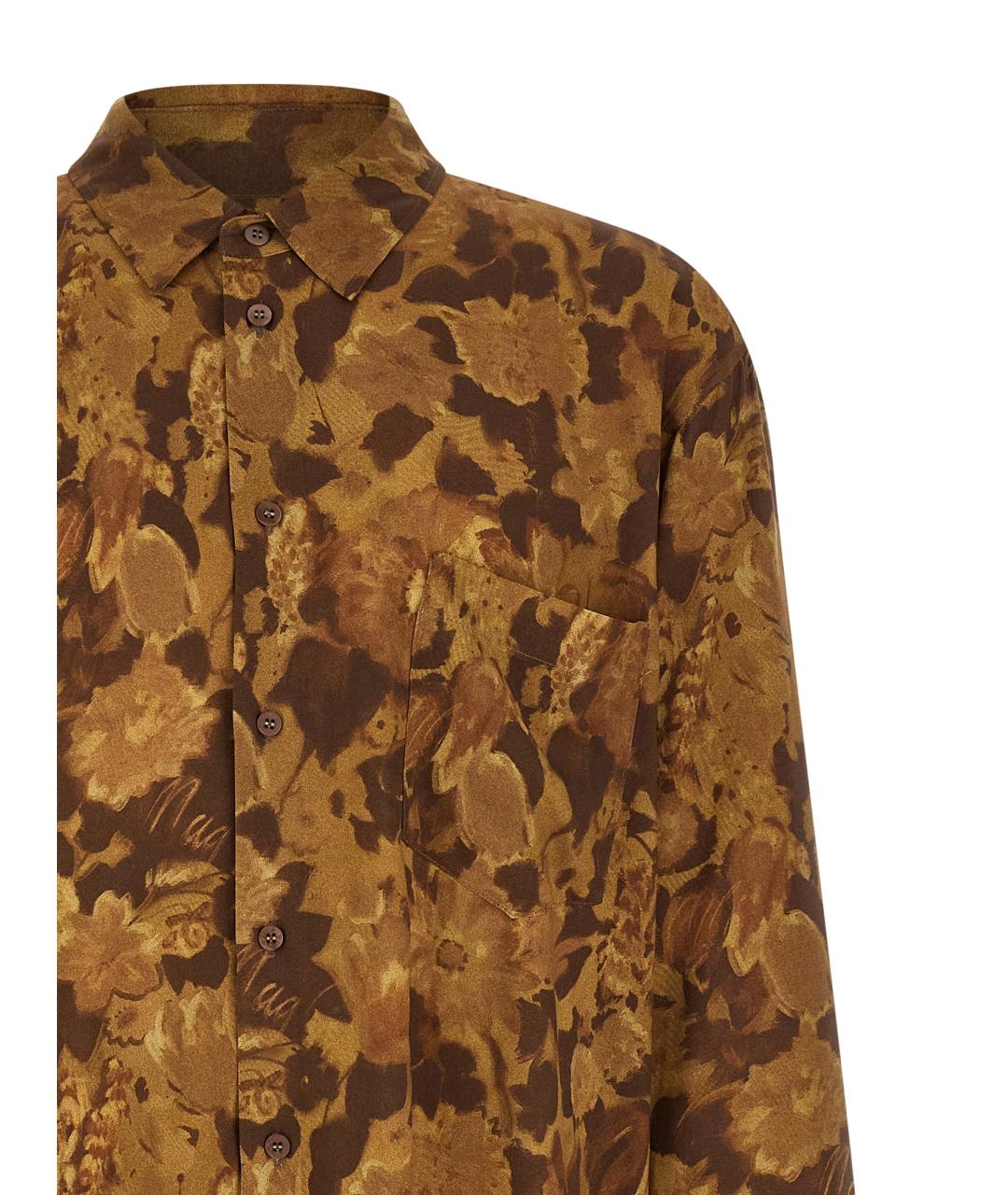 MAGLIANO Коричневая кэжуал рубашка, фото 3