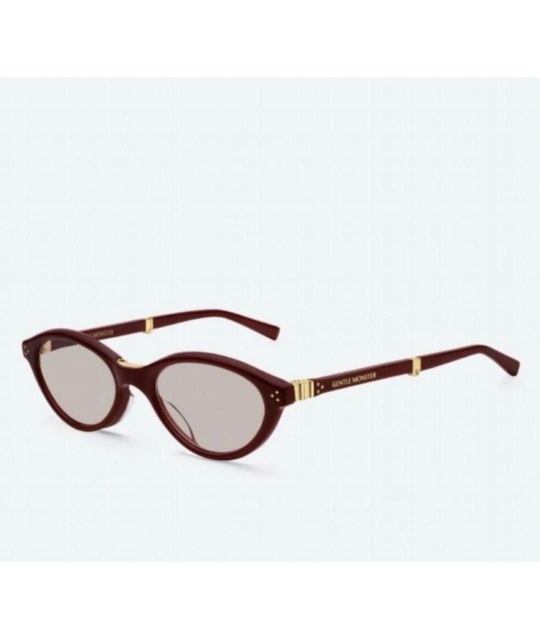 GENTLE MONSTER Красные пластиковые солнцезащитные очки, фото 8