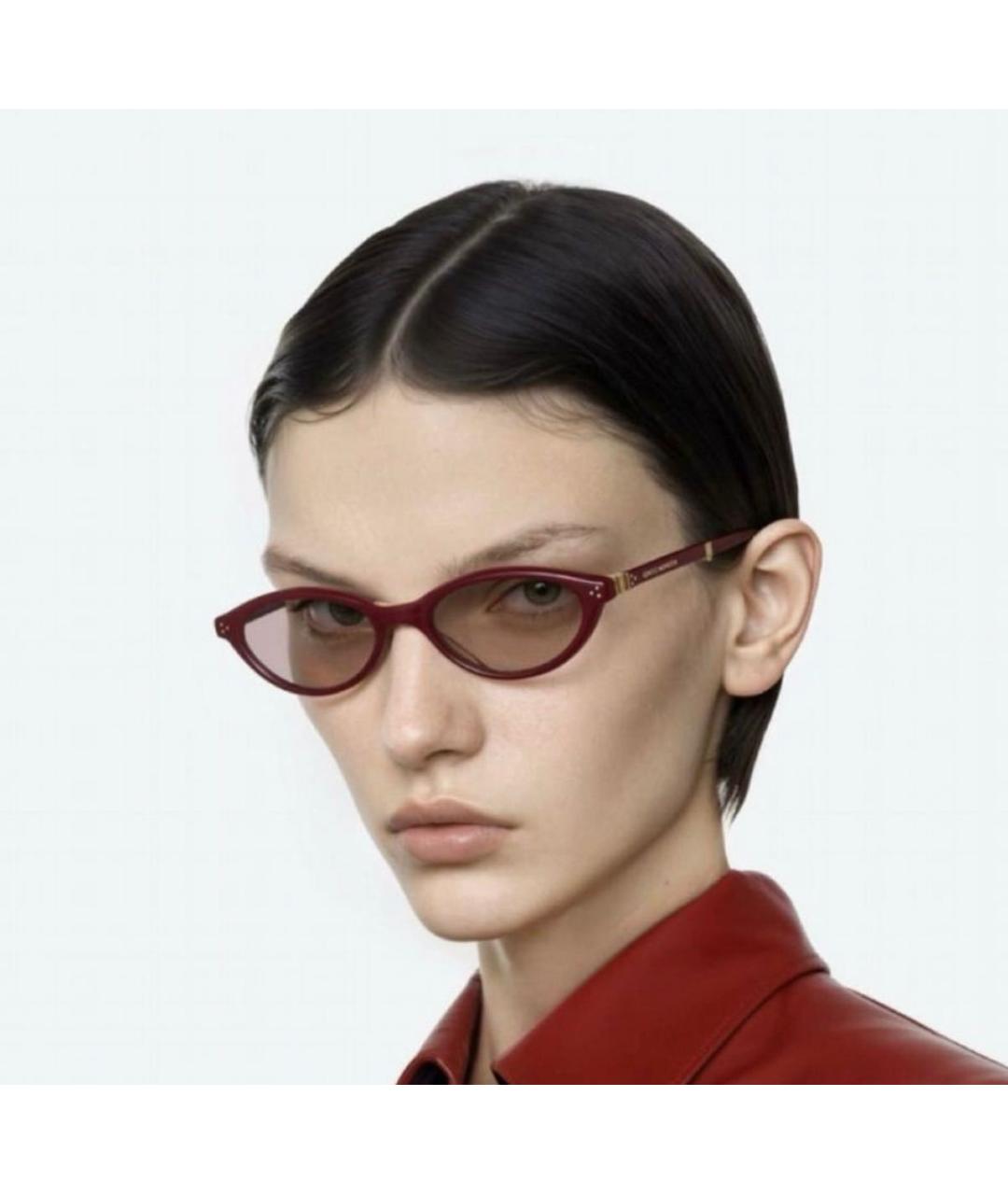 GENTLE MONSTER Красные пластиковые солнцезащитные очки, фото 7