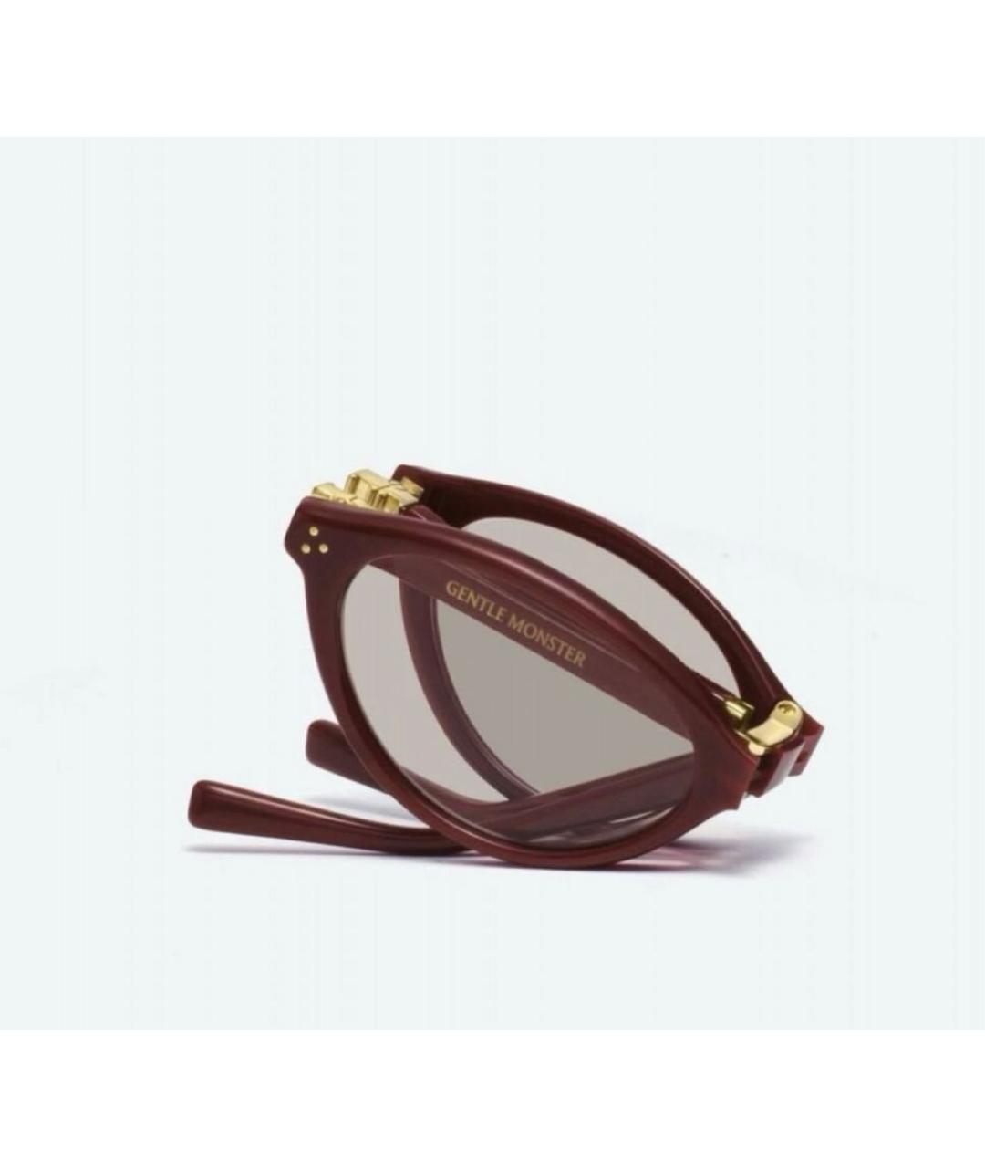 GENTLE MONSTER Красные пластиковые солнцезащитные очки, фото 3