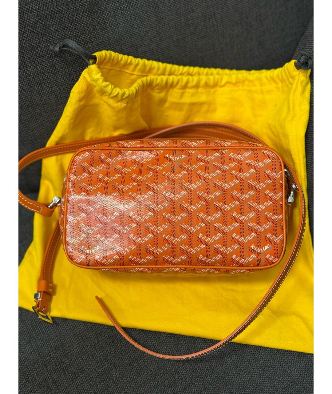 GOYARD Оранжевая сумка через плечо, фото 2