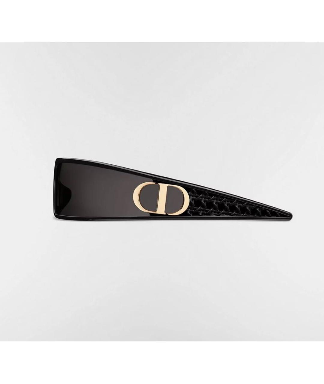 CHRISTIAN DIOR Черные пластиковые солнцезащитные очки, фото 2