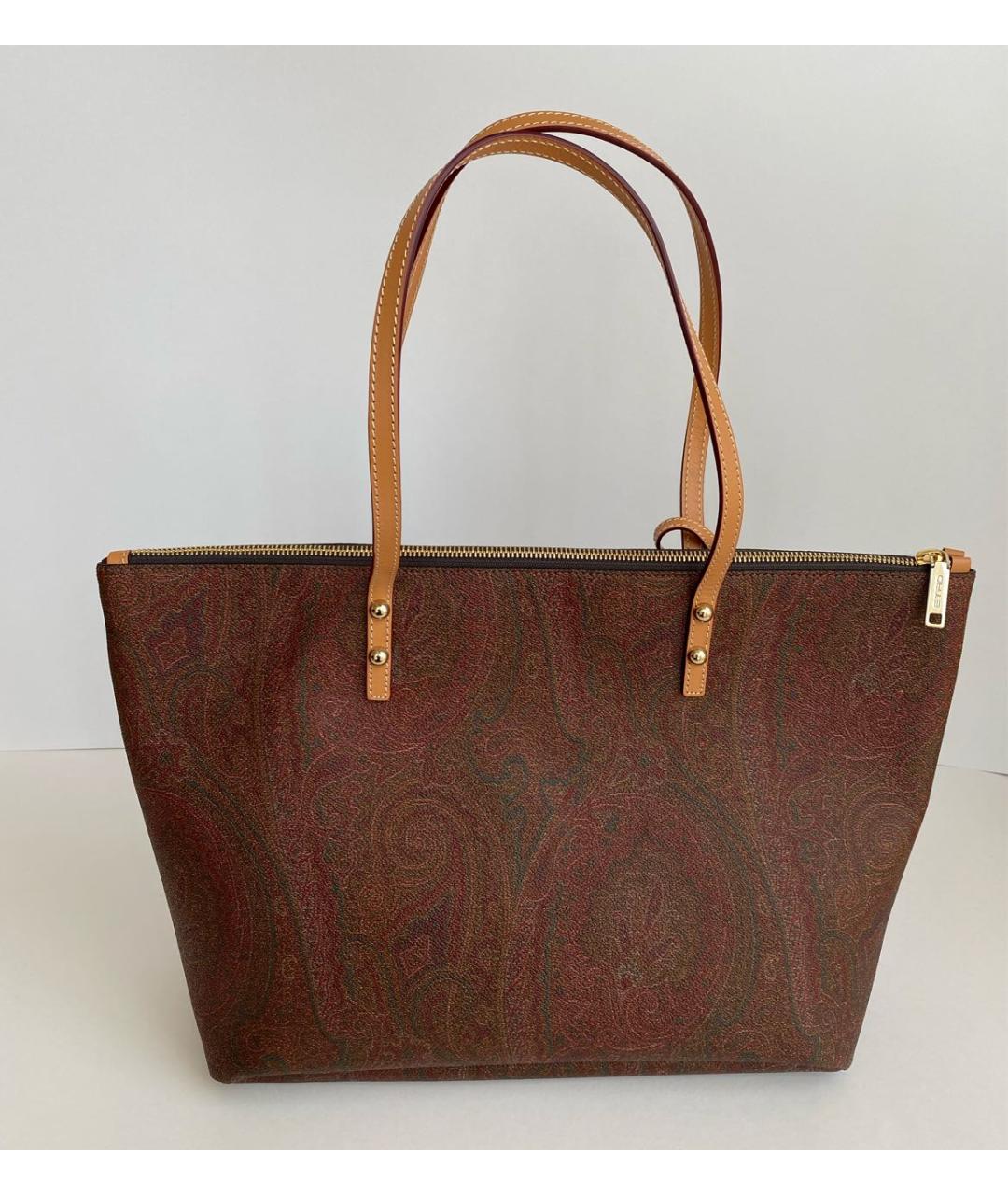 ETRO Коричневая сумка тоут, фото 3